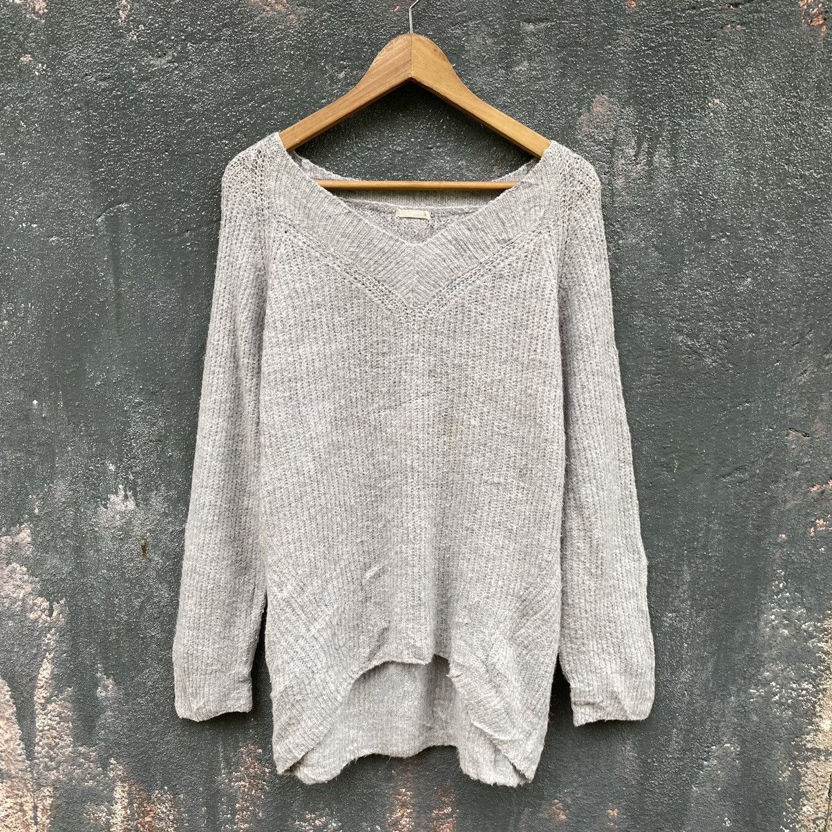 image of Aran Isles Knitwear x Gu Gu Oversized Knitwear in Grey, Men's (Size Medium)
