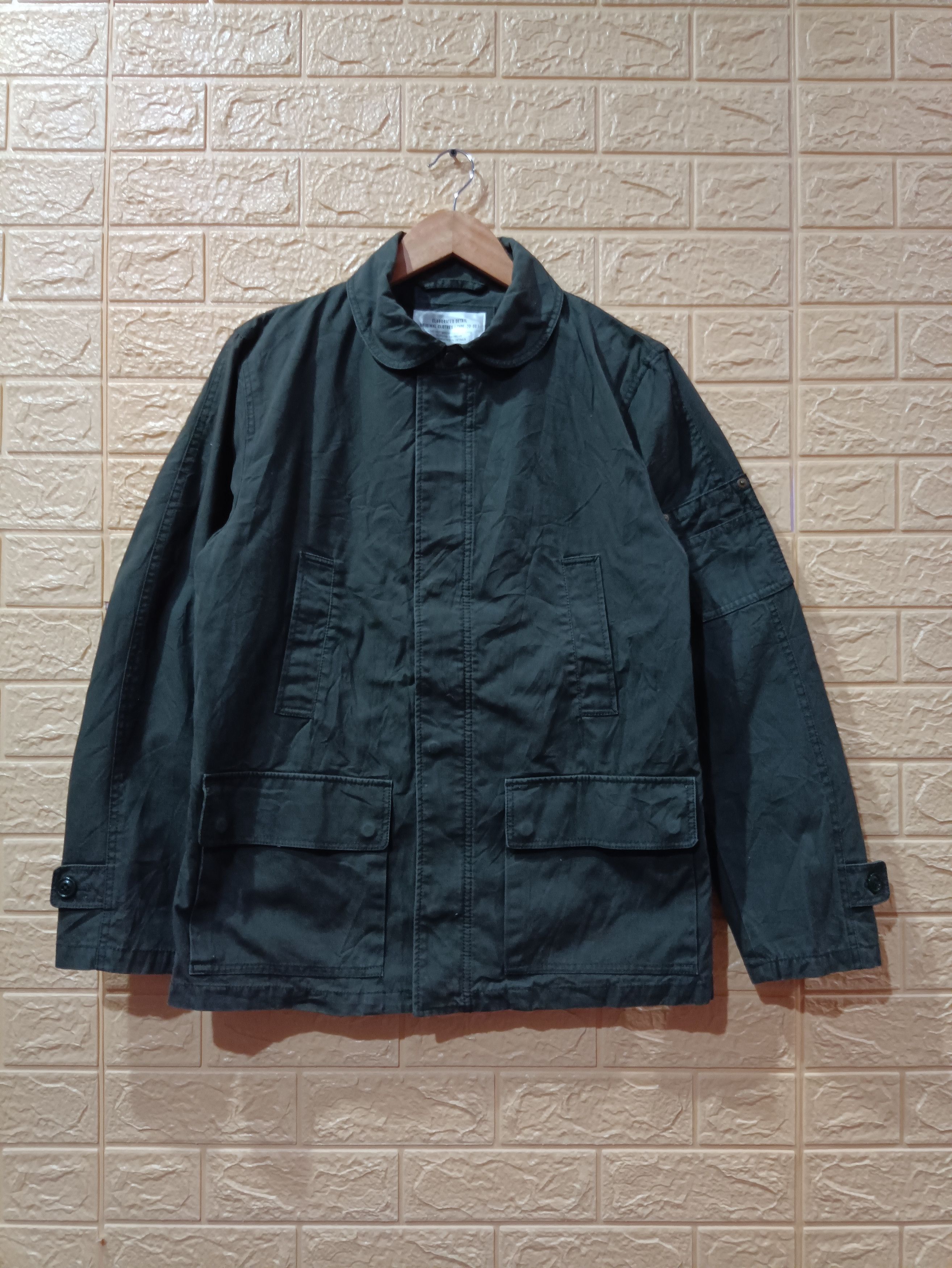 image of Avant Garde x Uniqlo Vintage Uniqlo Type : 20-08 Field Jacket in Army Green, Men's (Size Large)
