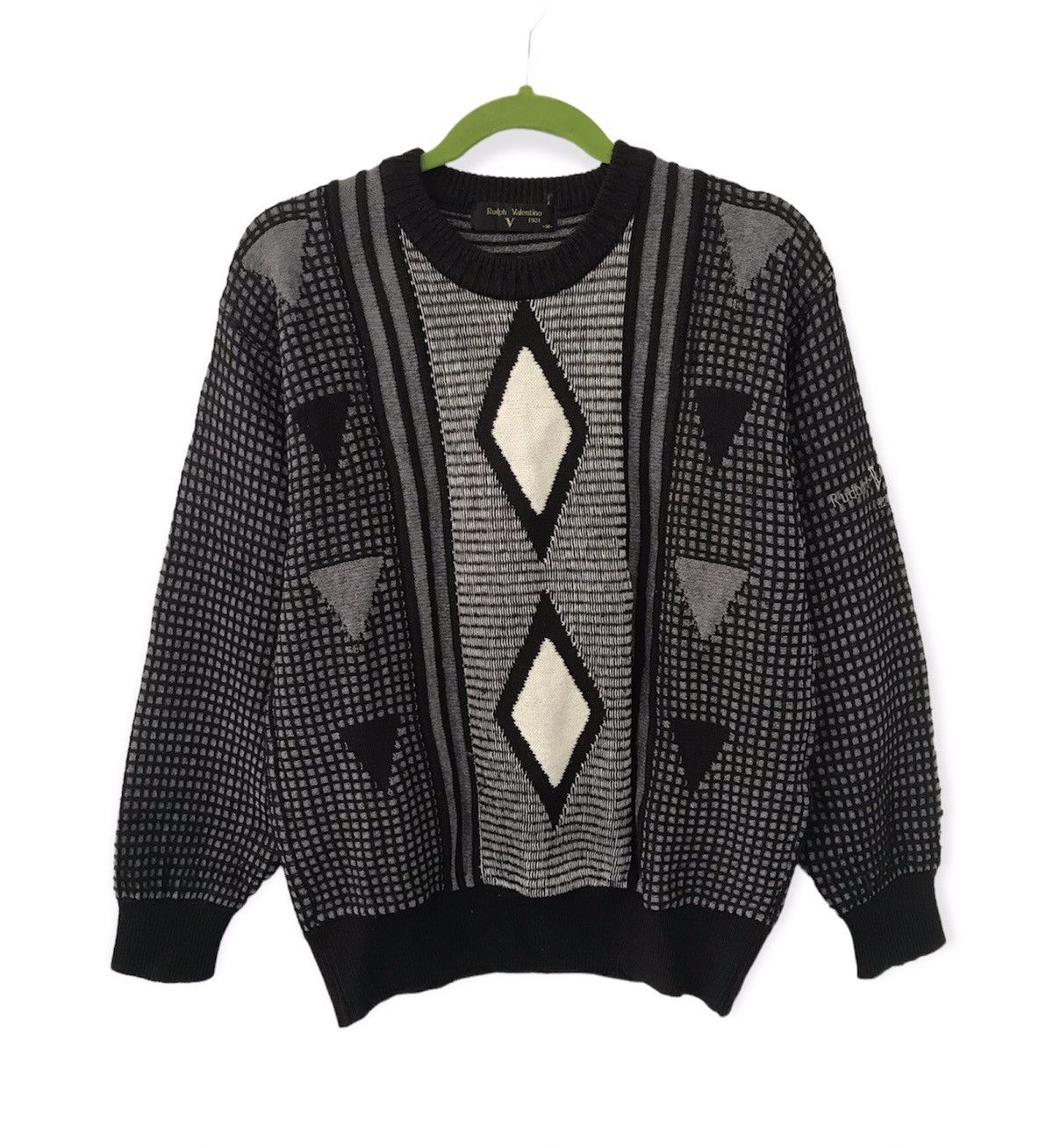 Homespun Knitwear Rudolph Valentino Homespun Knit Sweatshirt Size US M / EU 48-50 / 2 - 1 Thumbnail
