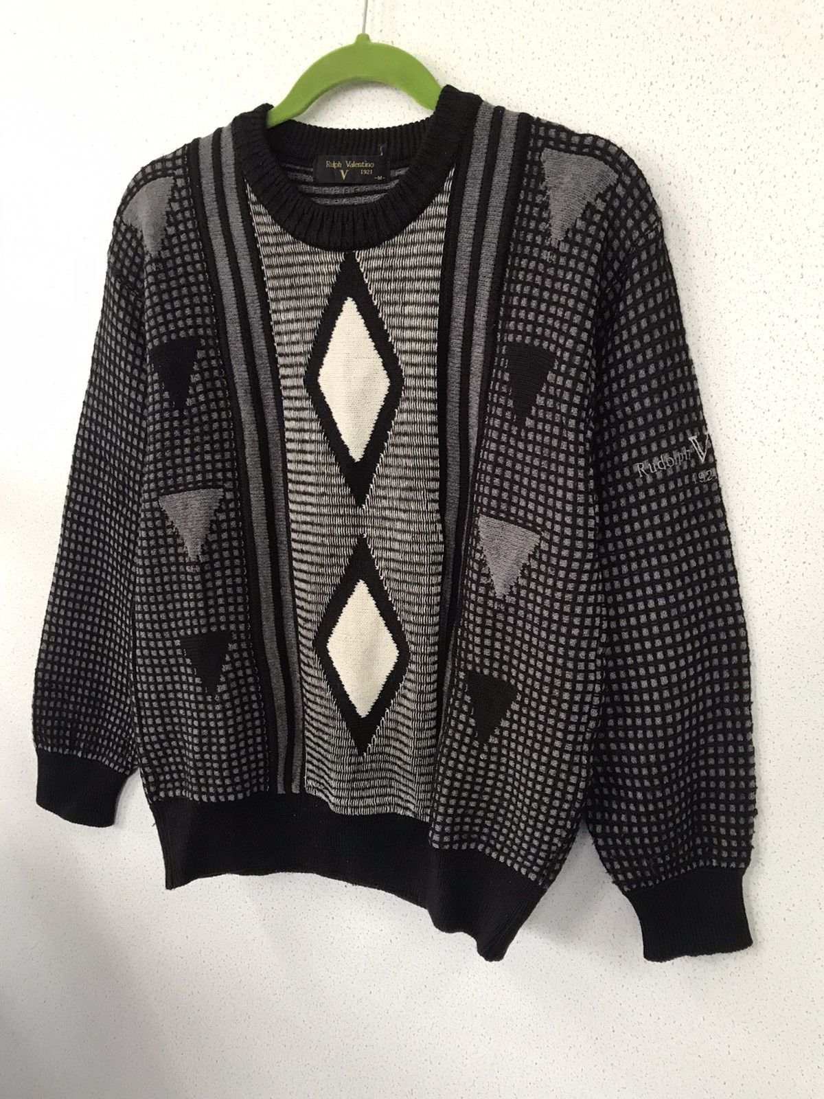 Homespun Knitwear Rudolph Valentino Homespun Knit Sweatshirt Size US M / EU 48-50 / 2 - 5 Thumbnail