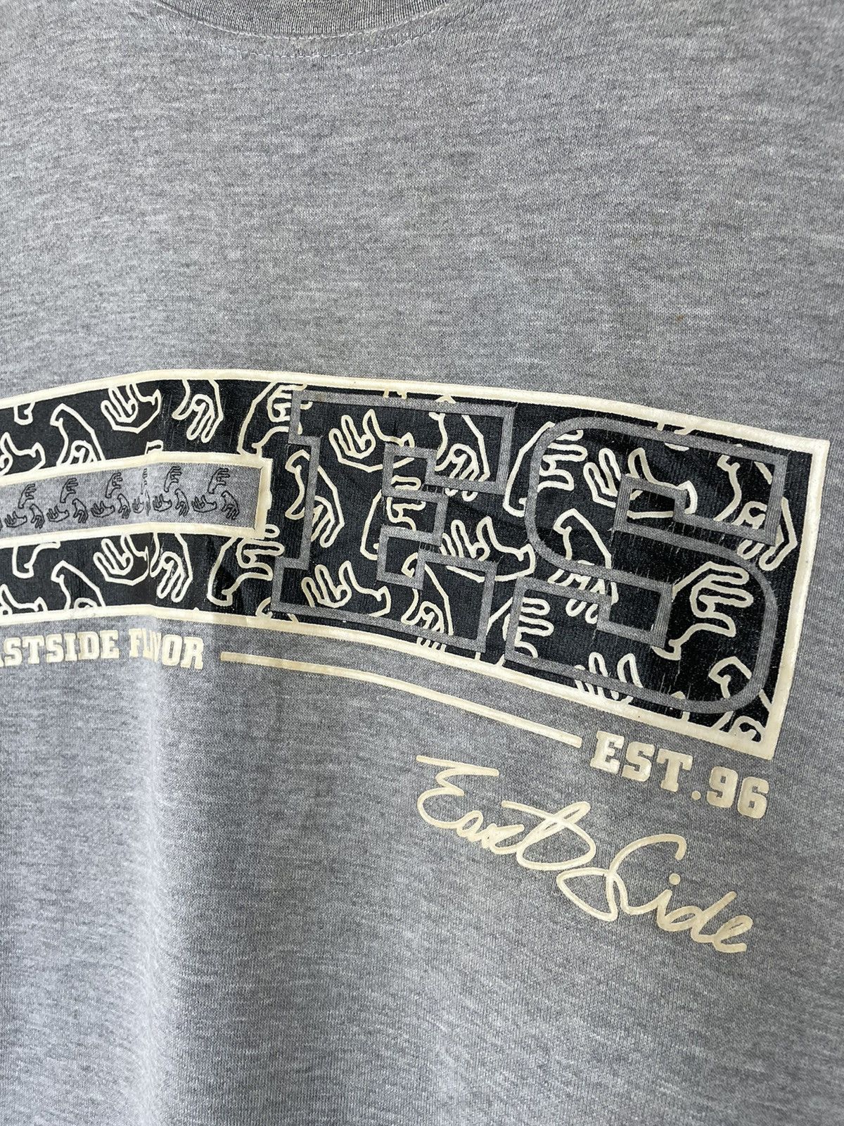 Vintage Y2K EAST SIDE SWEATSHIRT Size US XXL / EU 58 / 5 - 5 Thumbnail