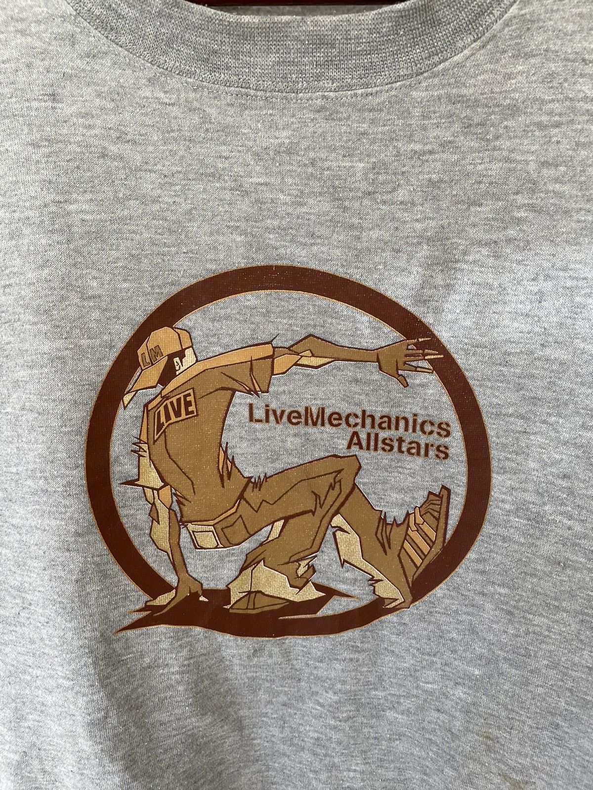Vintage VINTAGE LIVE MECHANIC ALLSTARS Size US XL / EU 56 / 4 - 4 Thumbnail