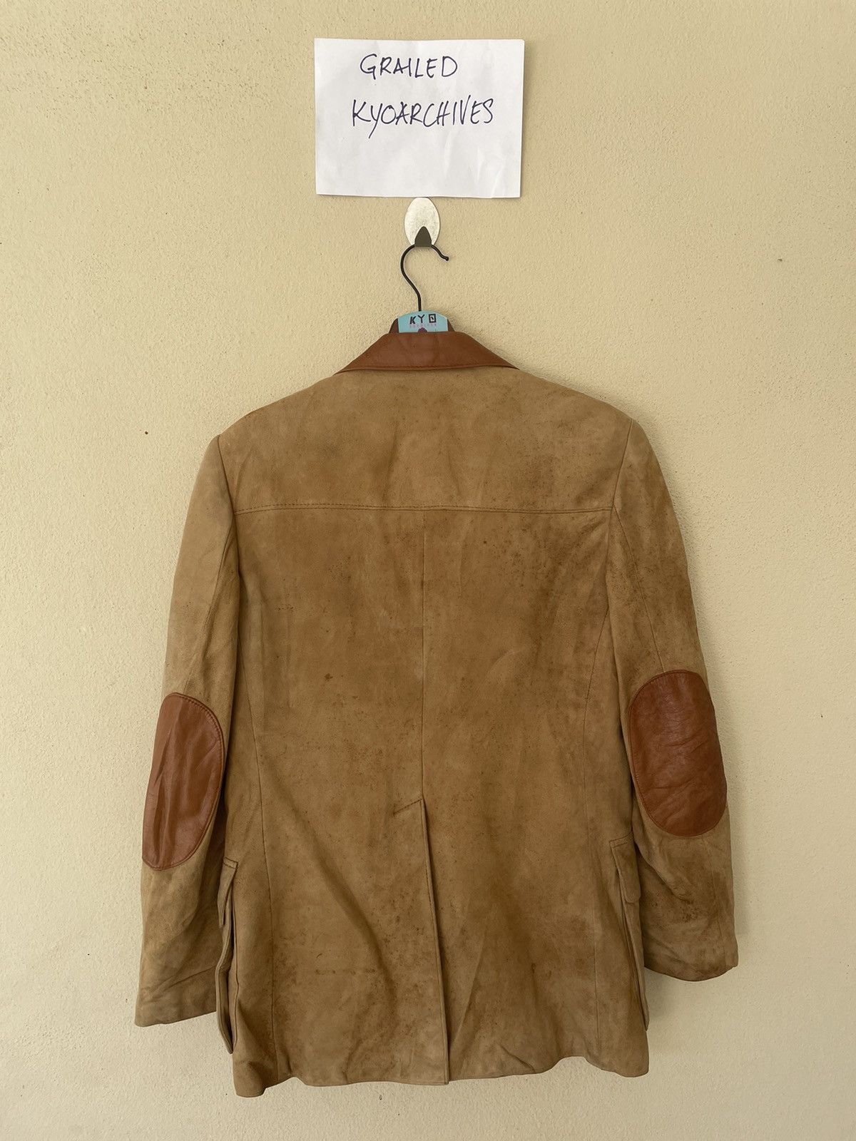Lanvin VINTAGE LANVIN PADDED LEATHER JACKET/BLAZER Size US M / EU 48-50 / 2 - 4 Thumbnail