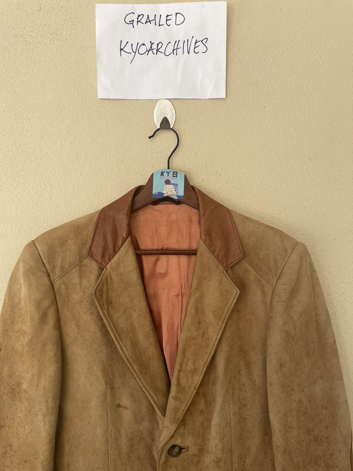 Lanvin VINTAGE LANVIN PADDED LEATHER JACKET/BLAZER Size US M / EU 48-50 / 2 - 3 Thumbnail