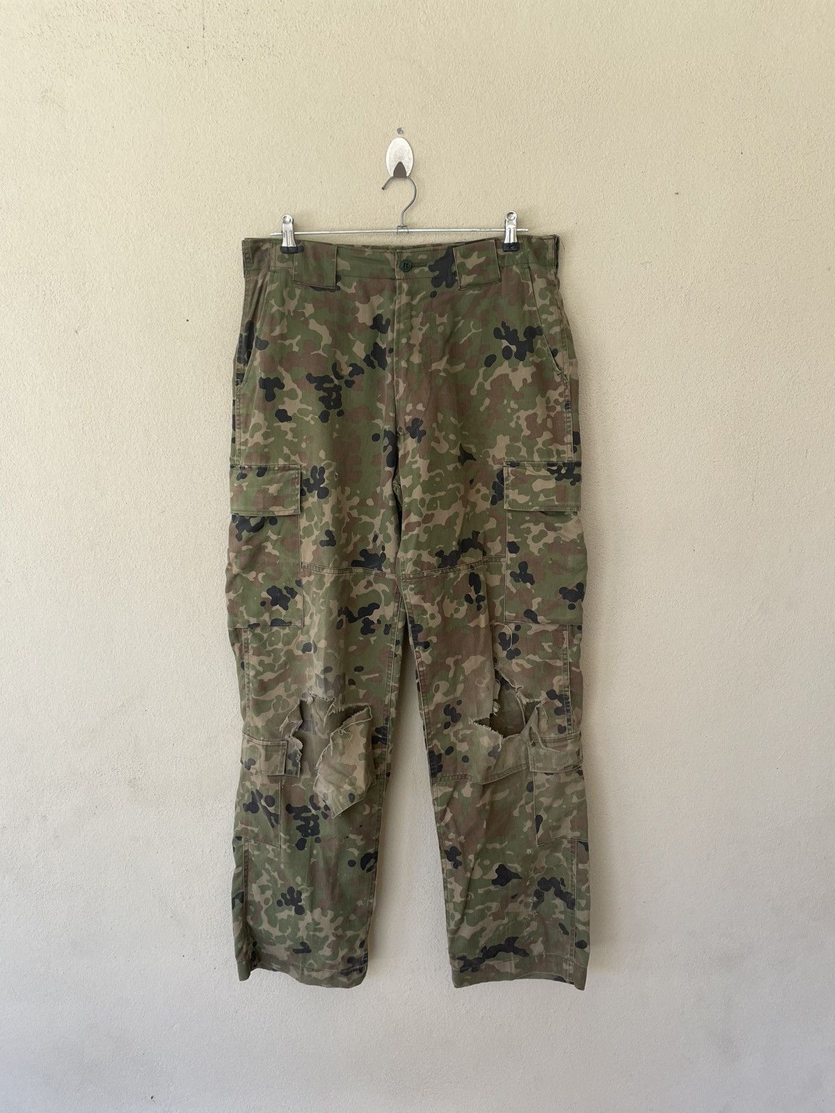 Vintage VINTAGE ARMY 3A TROUSERS Size US 32 / EU 48 - 1 Thumbnail