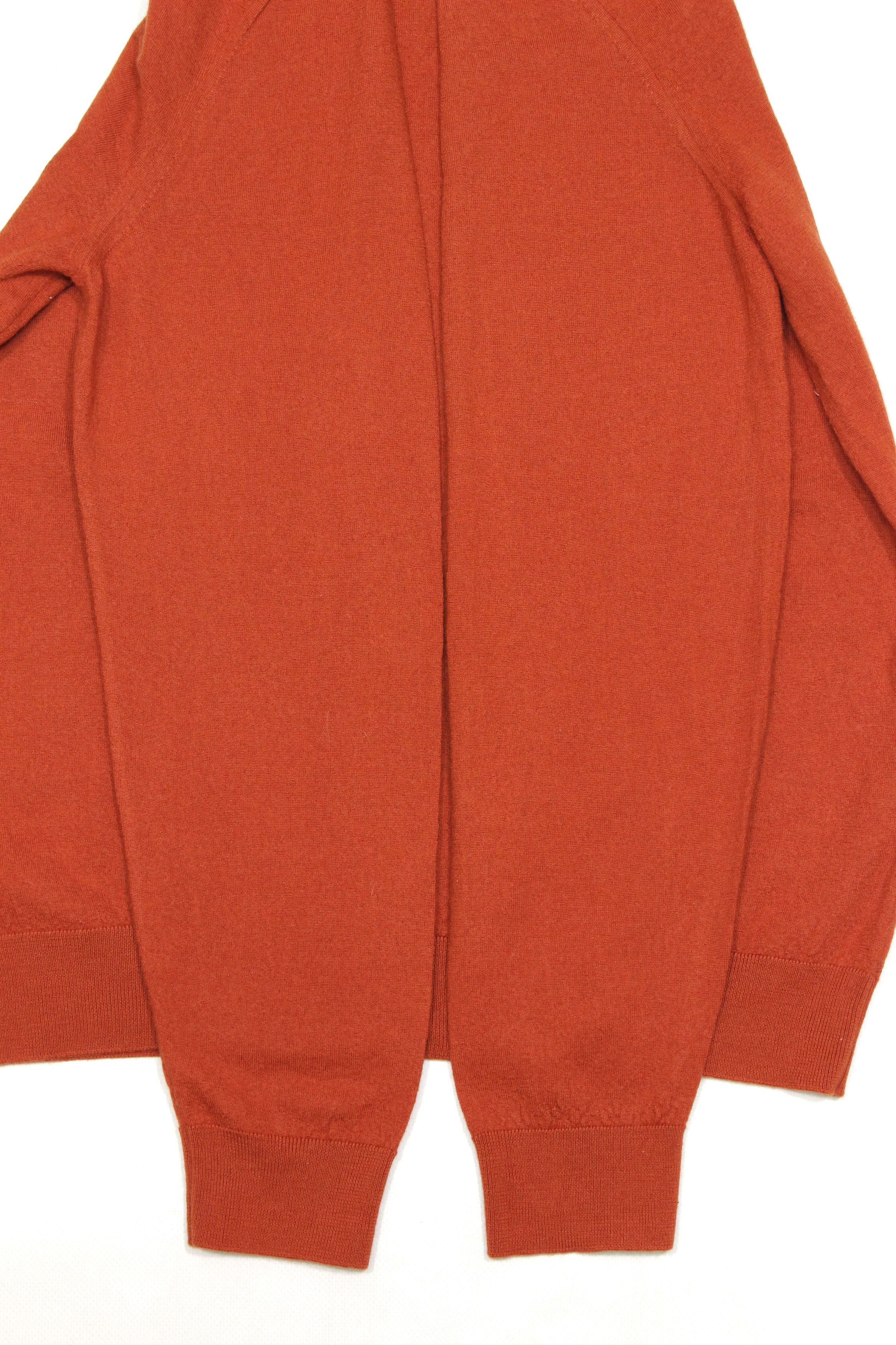Logo Wool V-Neck Sweater