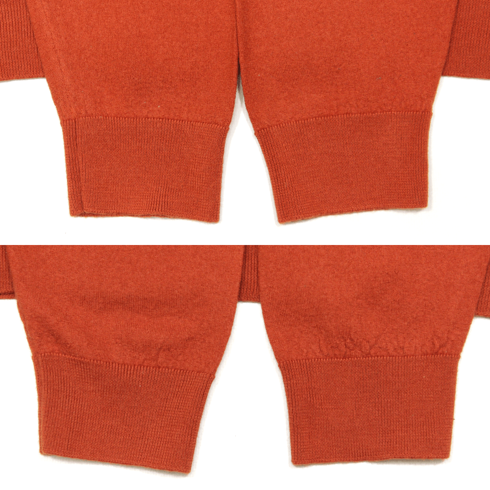 Logo Wool V-Neck Sweater
