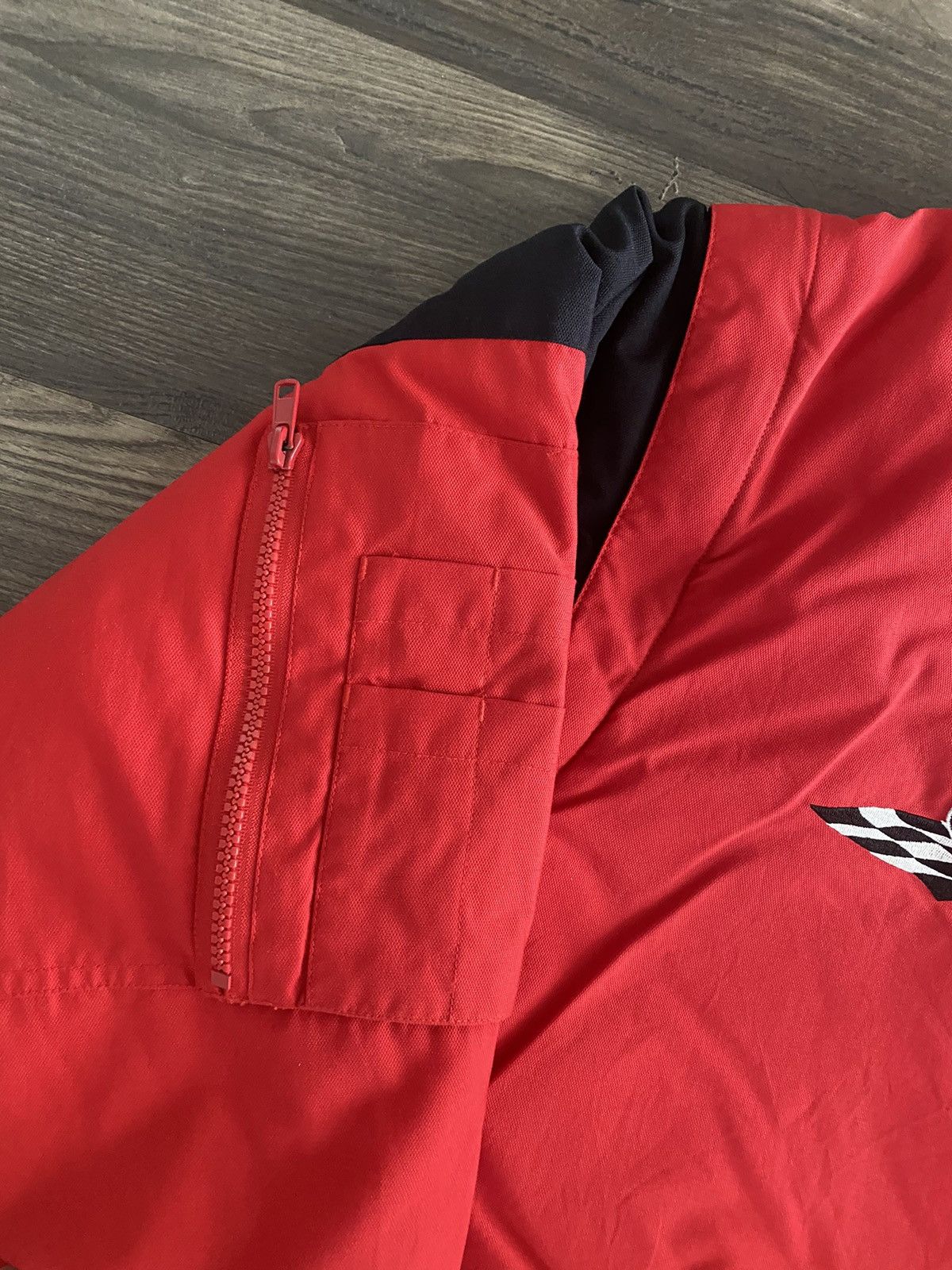 Chase Authentics × NASCAR × Vintage Vintage 90s Bill Elliott Zip Up Racing Jakcet Size US L / EU 52-54 / 3 - 7 Thumbnail