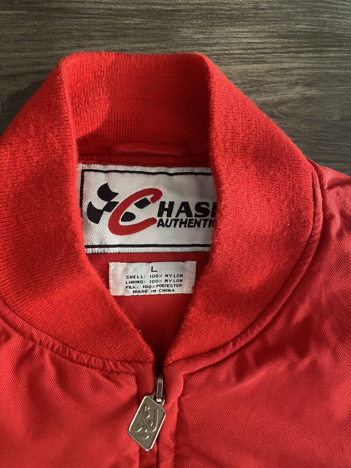 Chase Authentics × NASCAR × Vintage Vintage 90s Bill Elliott Zip Up Racing Jakcet Size US L / EU 52-54 / 3 - 9 Thumbnail