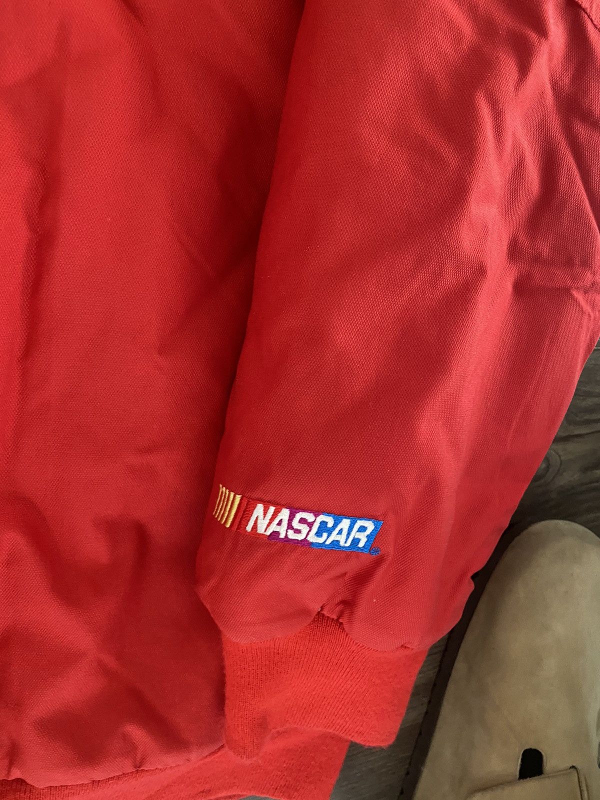 Chase Authentics × NASCAR × Vintage Vintage 90s Bill Elliott Zip Up Racing Jakcet Size US L / EU 52-54 / 3 - 6 Thumbnail