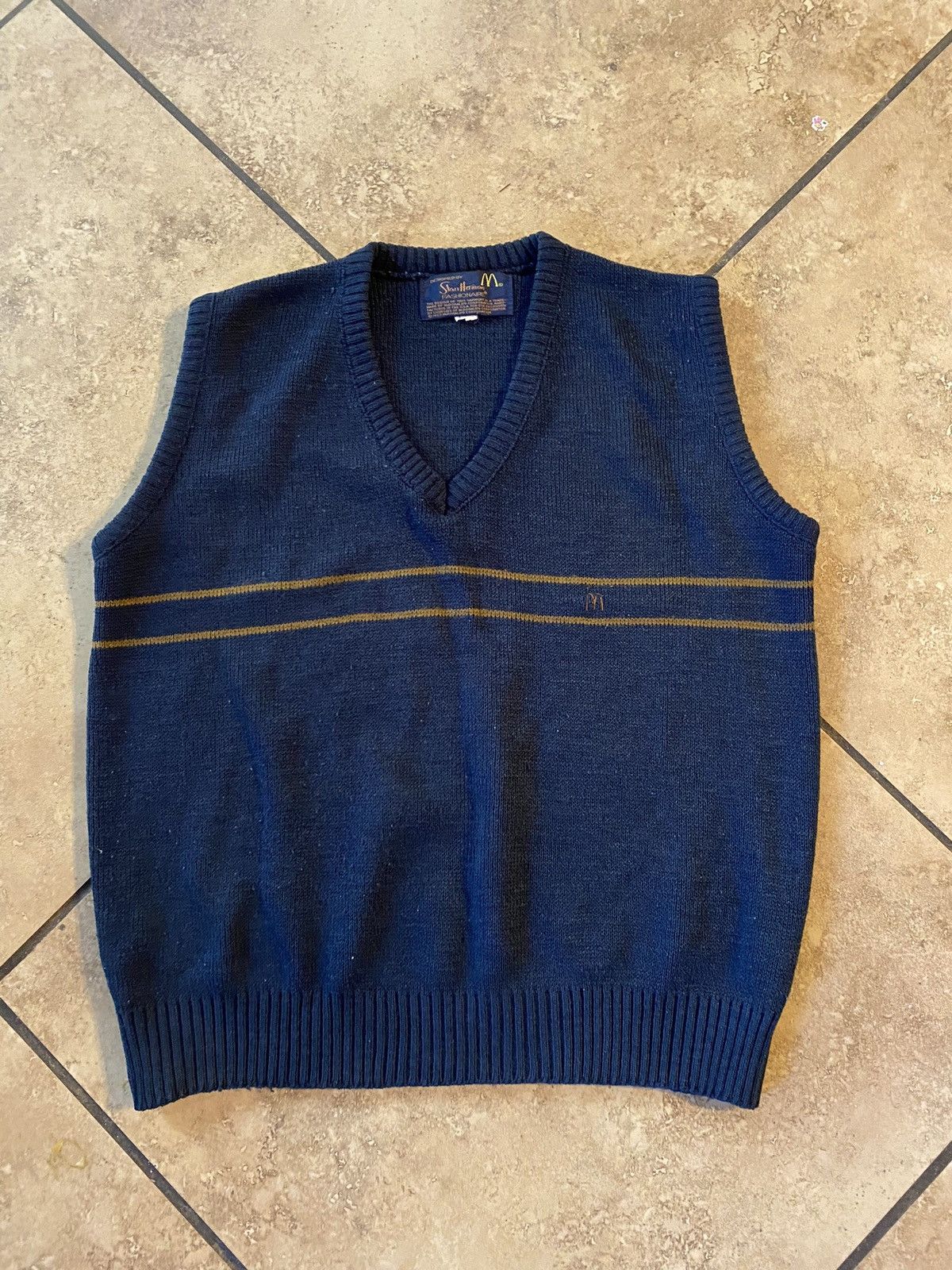 Vintage Stan herman mcdonalds vest