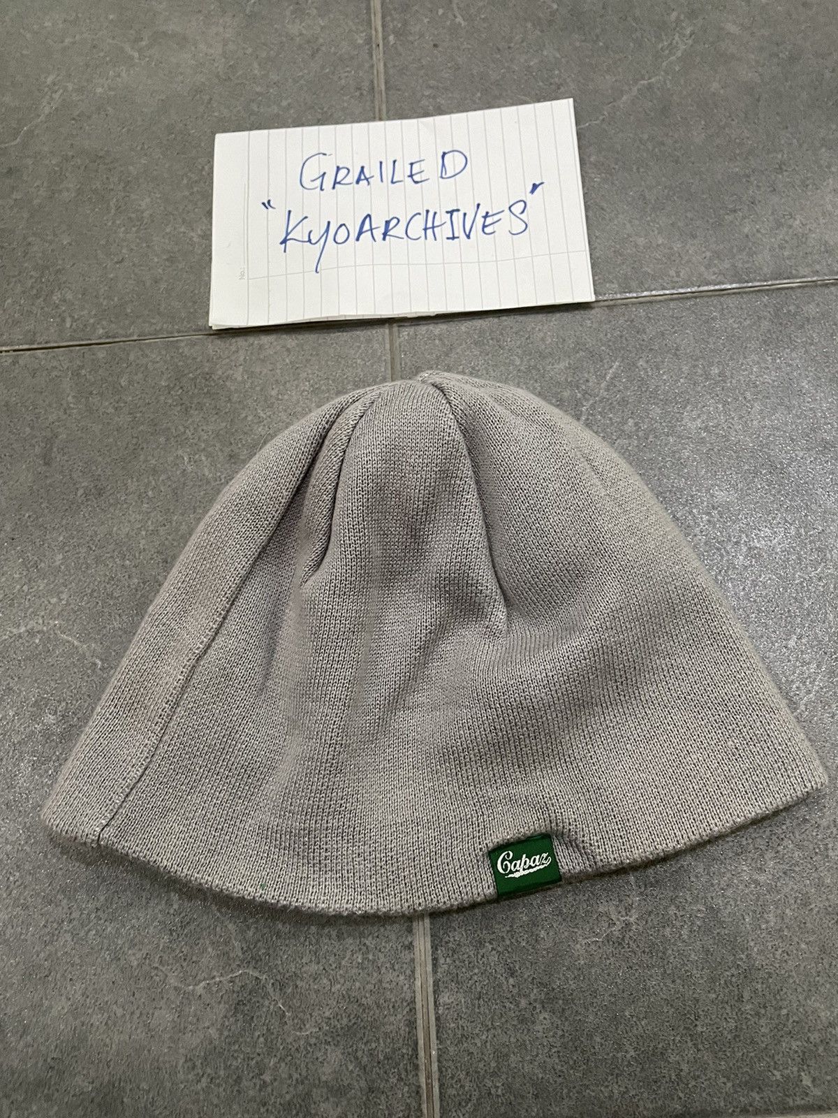Japanese Brand CAPAZ REVERSIBLE BEANIE Size ONE SIZE - 5 Thumbnail
