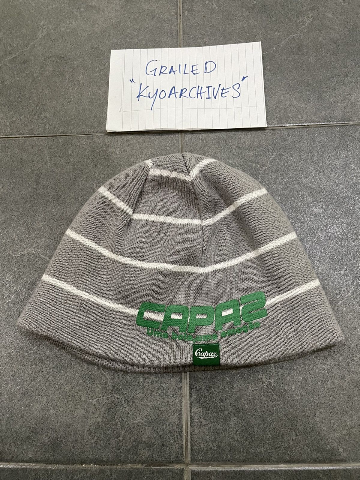 Japanese Brand CAPAZ REVERSIBLE BEANIE Size ONE SIZE - 2 Thumbnail