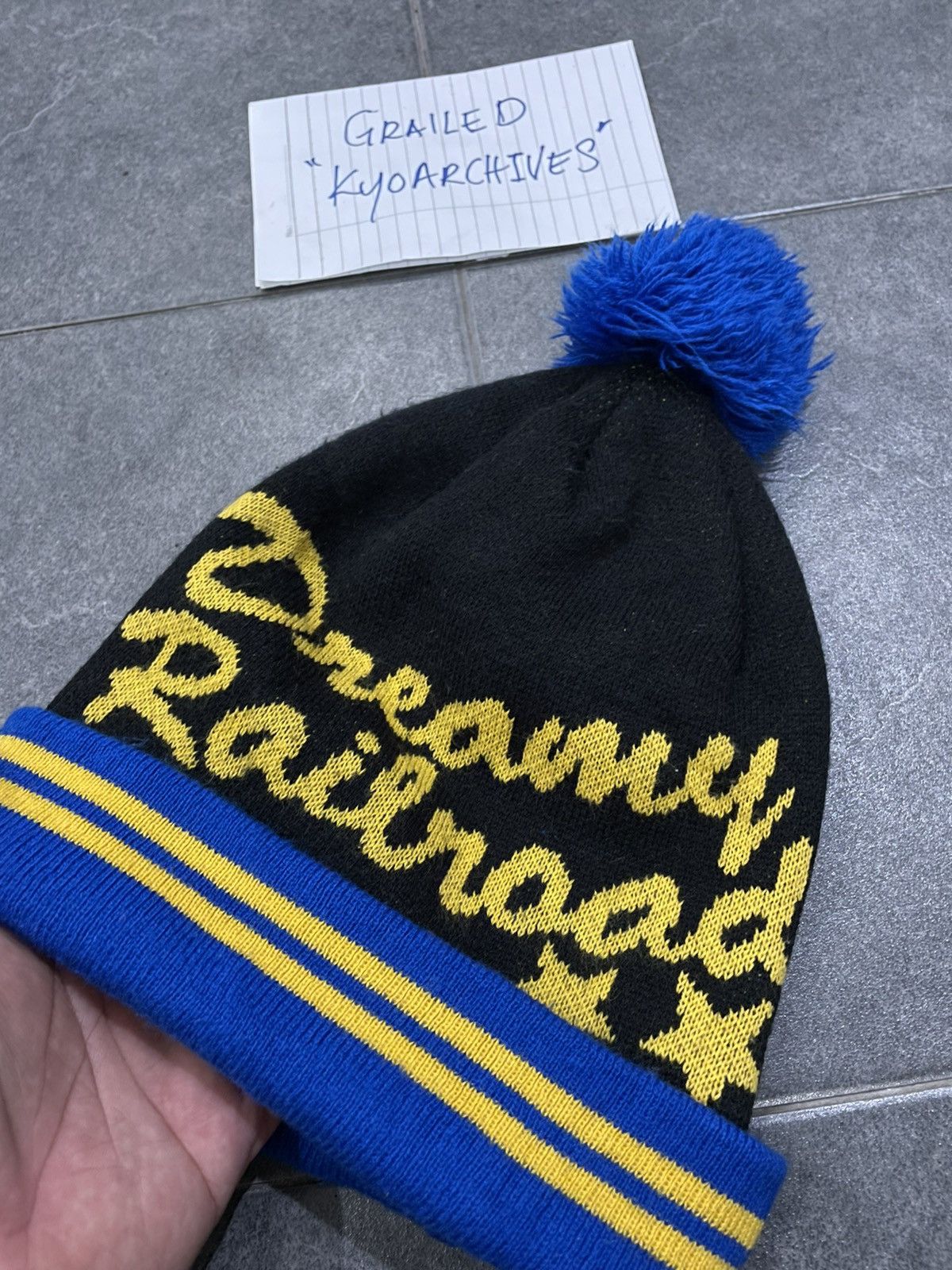 Japanese Brand DREAM RAILROAD BEANIE Size ONE SIZE - 2 Thumbnail