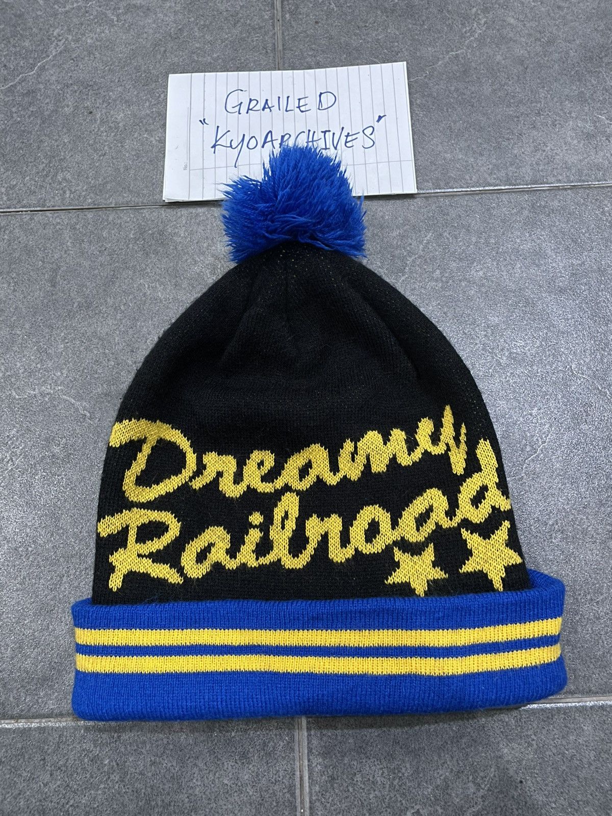 Japanese Brand DREAM RAILROAD BEANIE Size ONE SIZE - 1 Thumbnail
