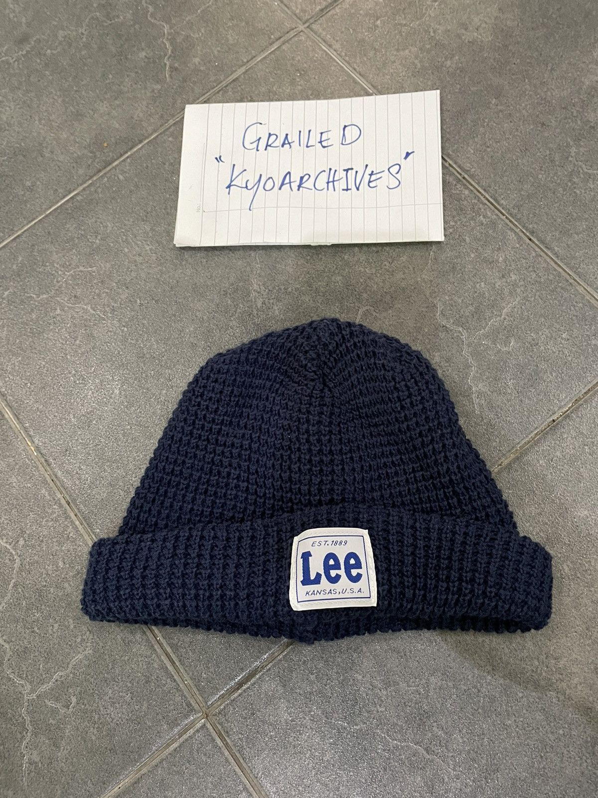 Lee VINTAGE LEE KANSAS USA BEANIE Size ONE SIZE - 1 Thumbnail