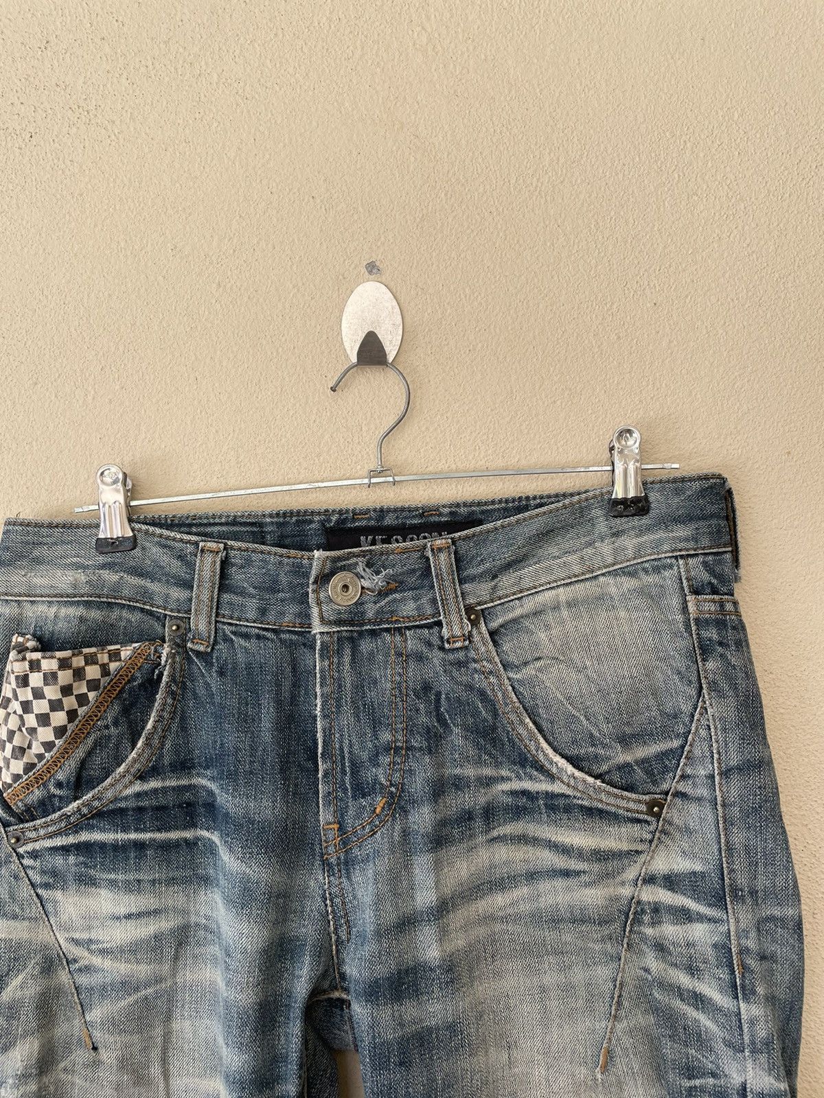 Japanese Brand × Vintage KENSSON SASHIKO DENIM Size US 30 / EU 46 - 5 Thumbnail