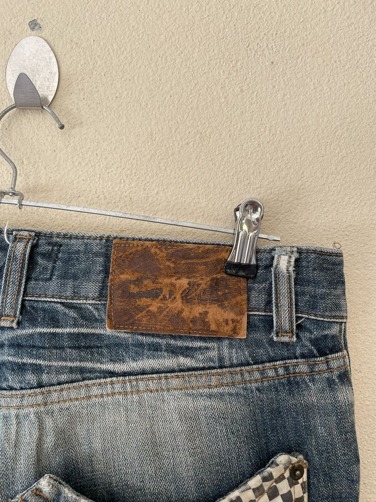 Japanese Brand × Vintage KENSSON SASHIKO DENIM Size US 30 / EU 46 - 13 Thumbnail