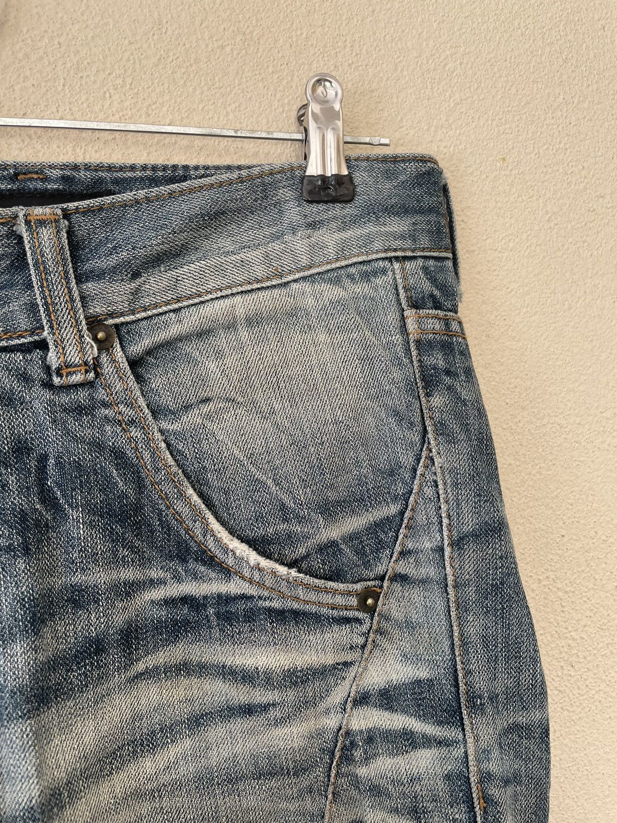 Japanese Brand × Vintage KENSSON SASHIKO DENIM Size US 30 / EU 46 - 7 Thumbnail