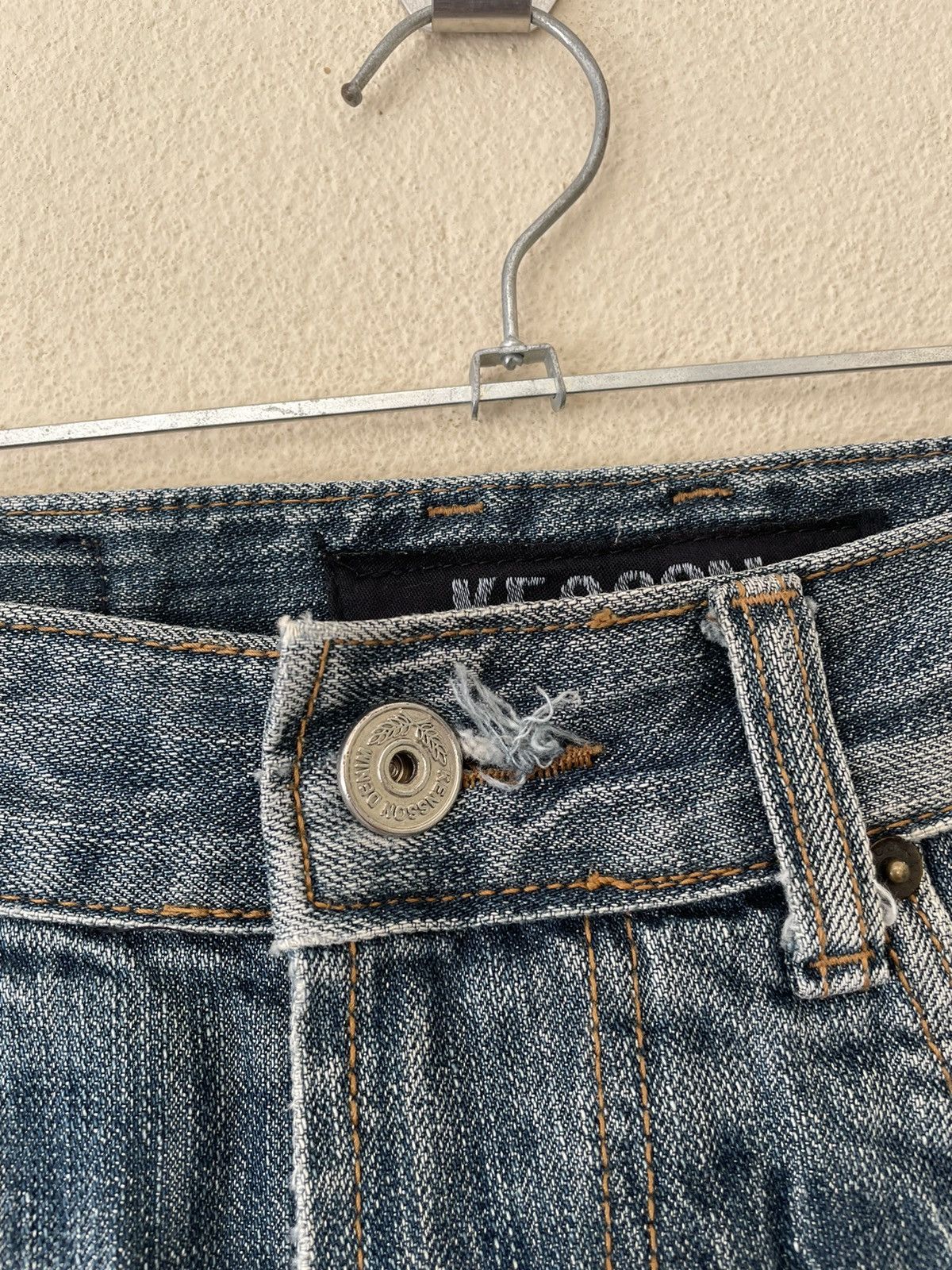 Japanese Brand × Vintage KENSSON SASHIKO DENIM Size US 30 / EU 46 - 8 Thumbnail
