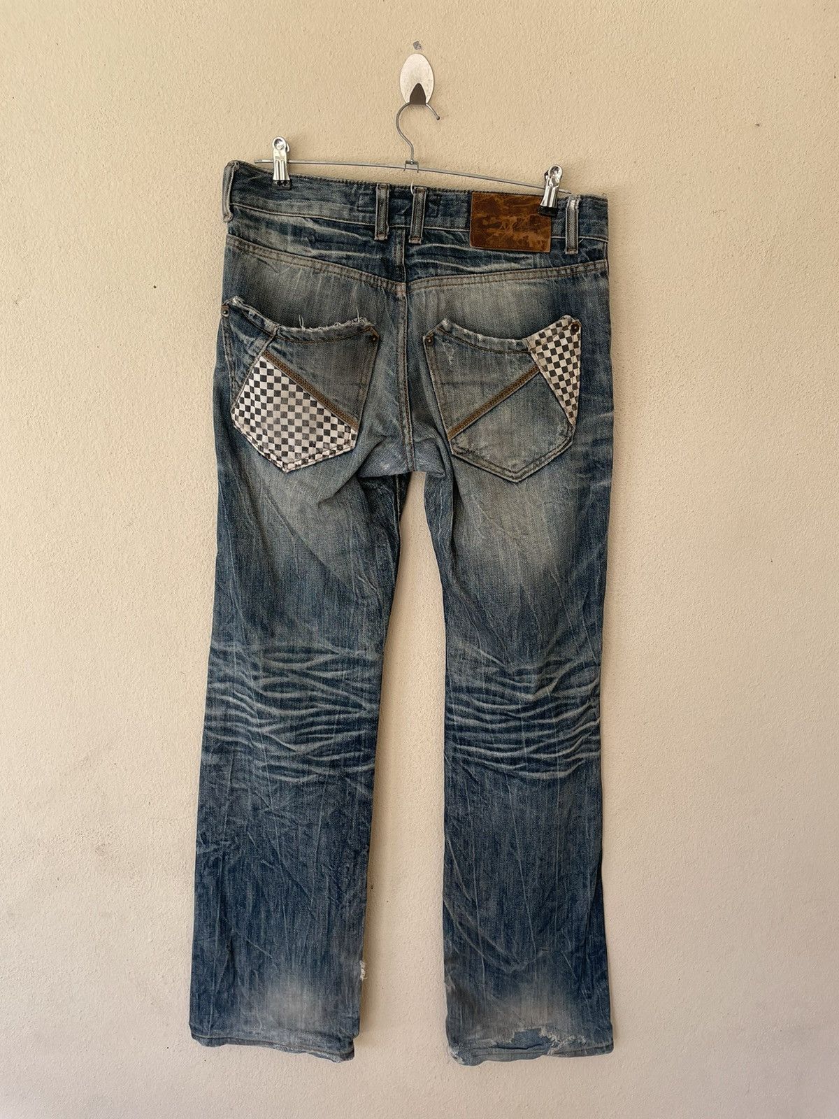 Japanese Brand × Vintage KENSSON SASHIKO DENIM Size US 30 / EU 46 - 3 Thumbnail