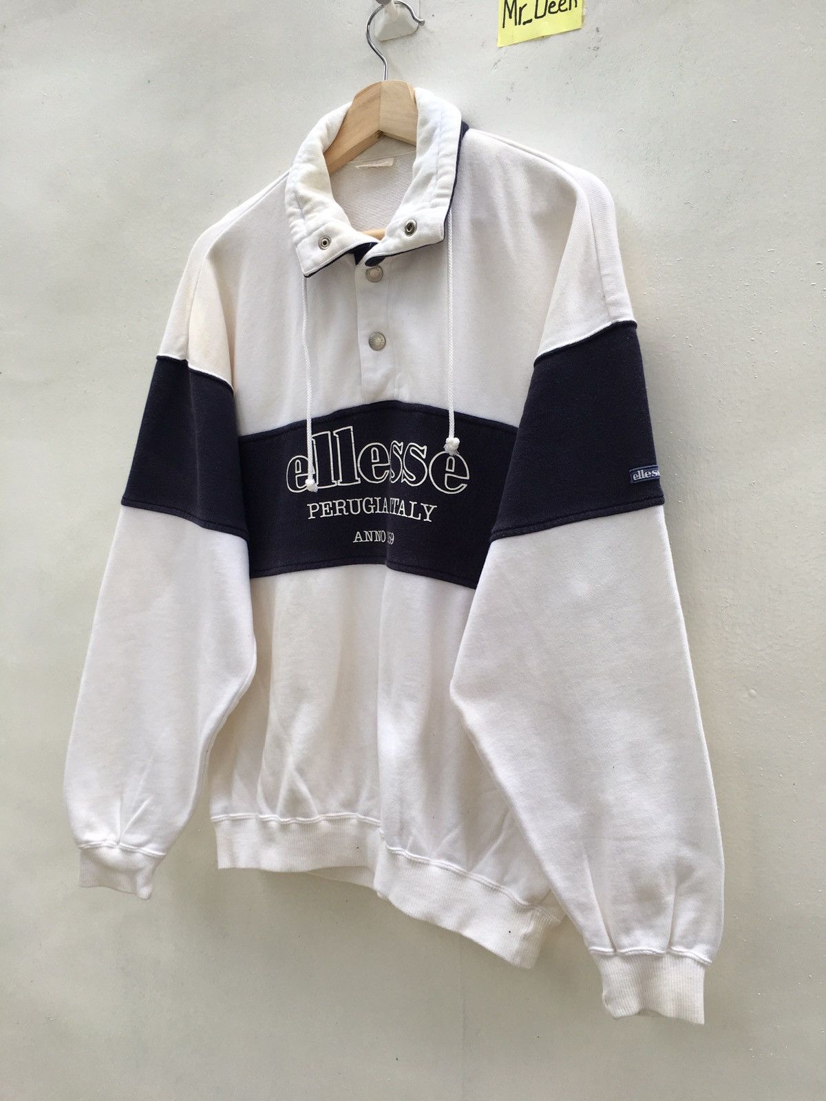 Ellesse Vintage Ellesse Perugia Italy Sweatshirt Size US L / EU 52-54 / 3 - 3 Thumbnail