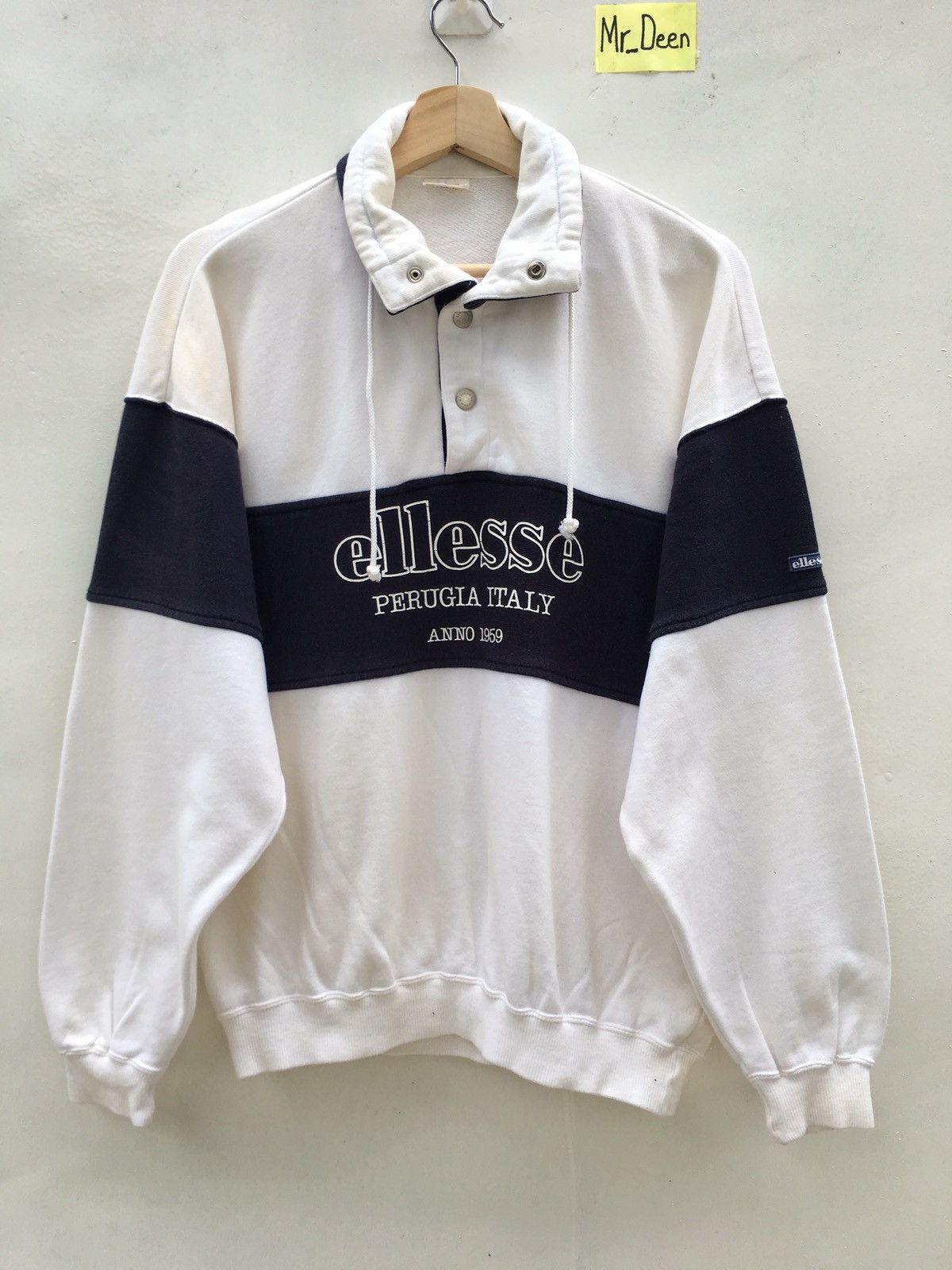 Ellesse Vintage Ellesse Perugia Italy Sweatshirt Size US L / EU 52-54 / 3 - 1 Thumbnail