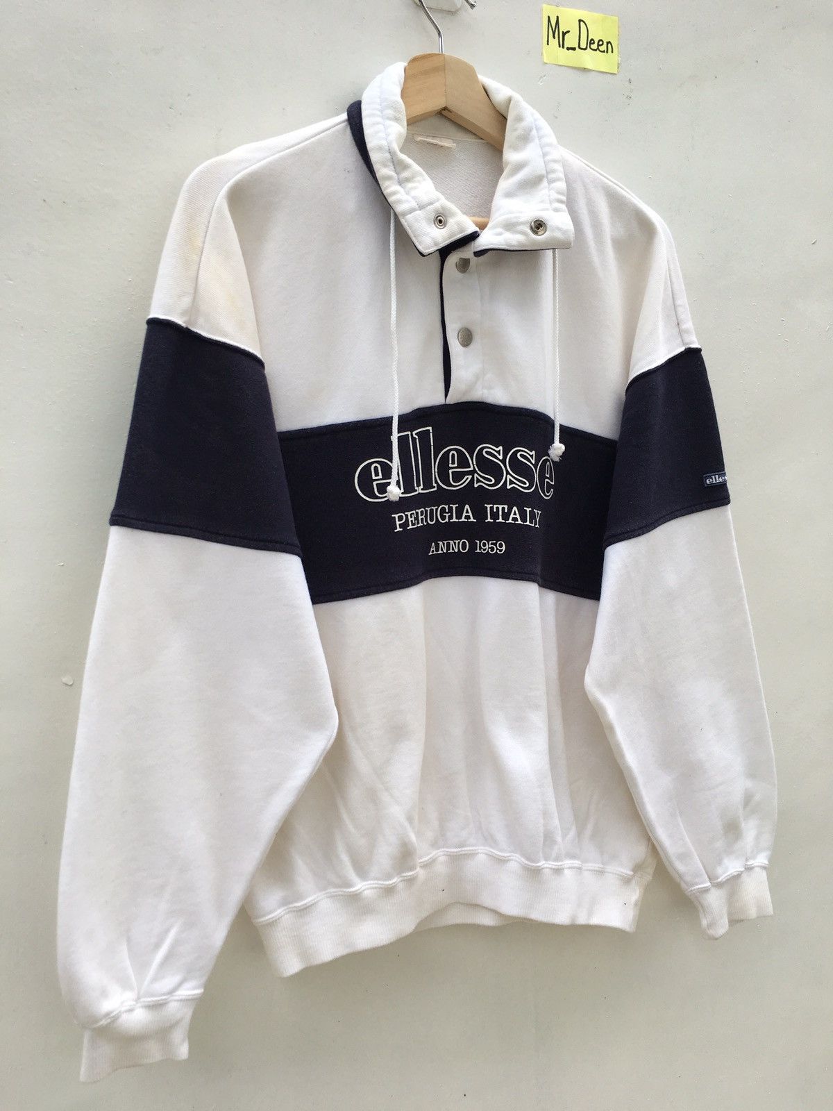 Ellesse Vintage Ellesse Perugia Italy Sweatshirt Size US L / EU 52-54 / 3 - 2 Thumbnail