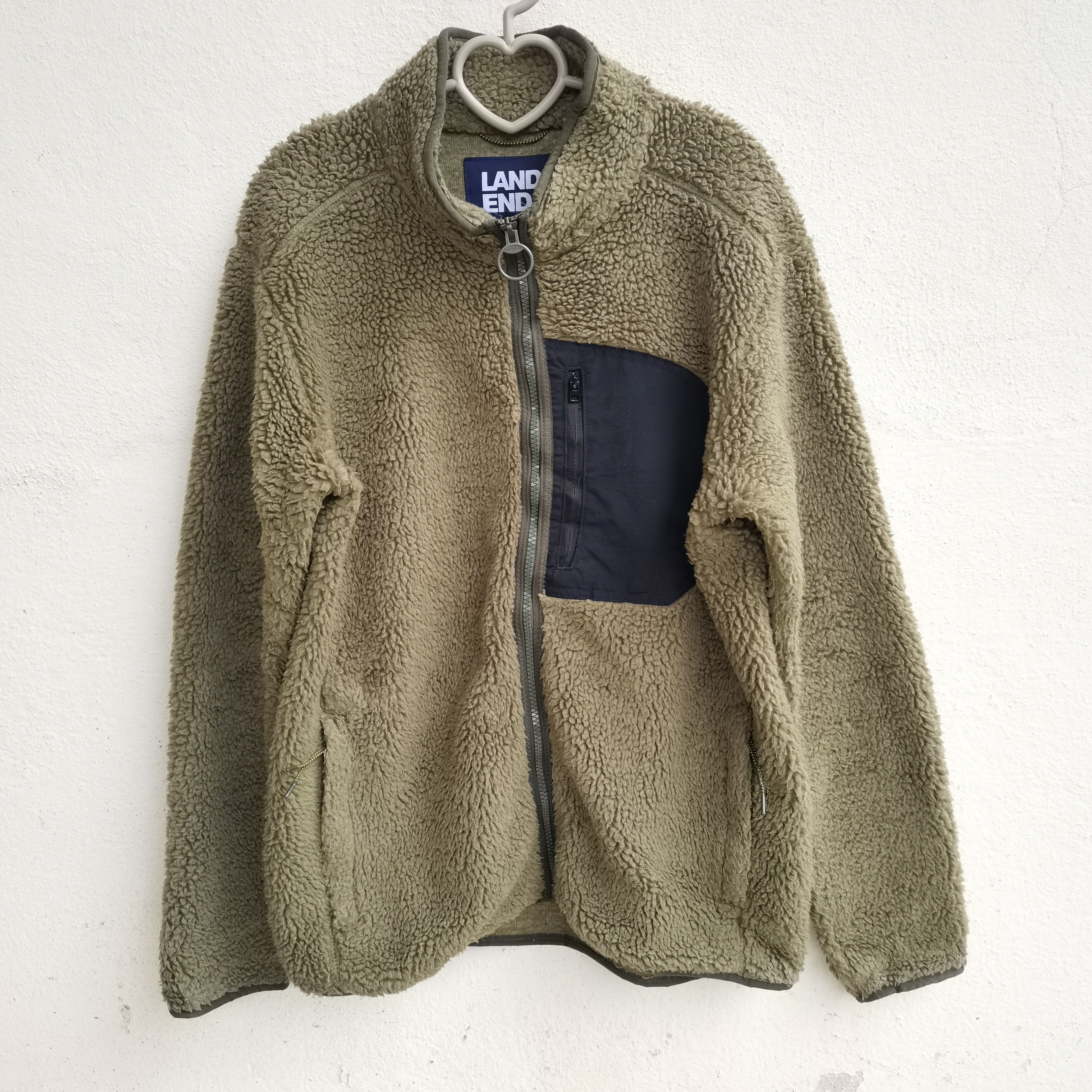 Japanese Brand × Lands' End Archive💥 LANDS' END Sherpa Fleece Jacket Size US M / EU 48-50 / 2 - 2 Thumbnail