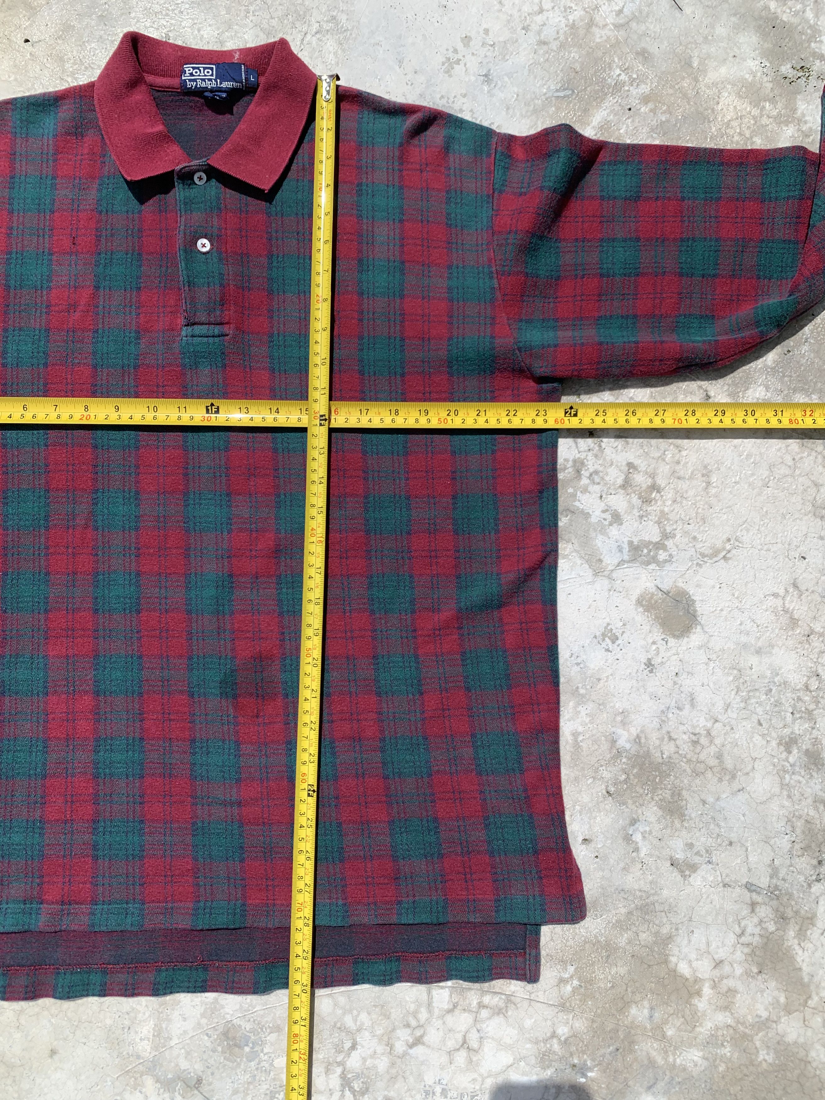 Polo Ralph Lauren Vintage Polo Ralph Lauren Long Sleeve Plaid Shirt Size US L / EU 52-54 / 3 - 9 Thumbnail