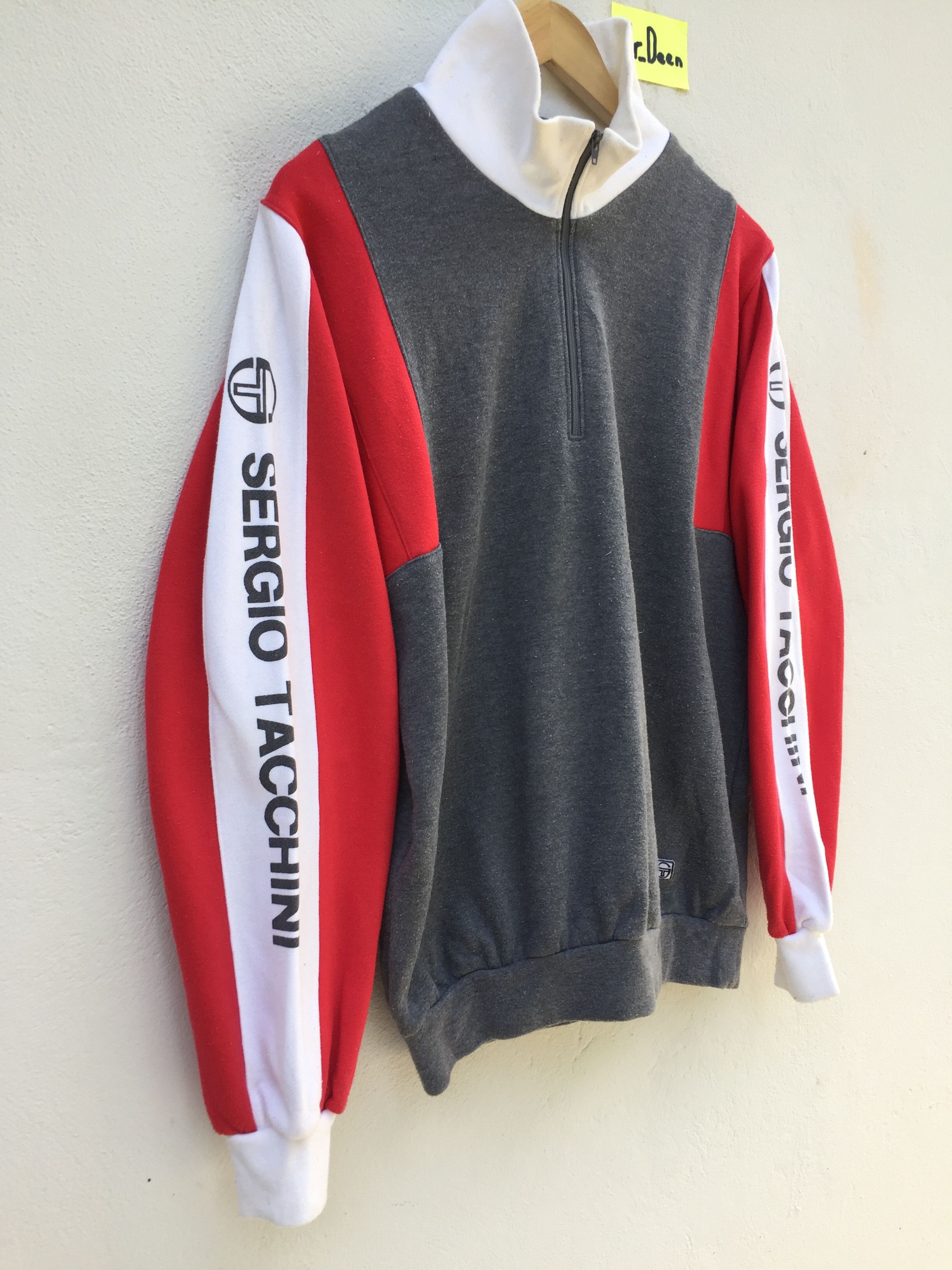 Sergio Tacchini Sergio Tacchini Vintage Trainer Jacket Size US M / EU 48-50 / 2 - 2 Thumbnail