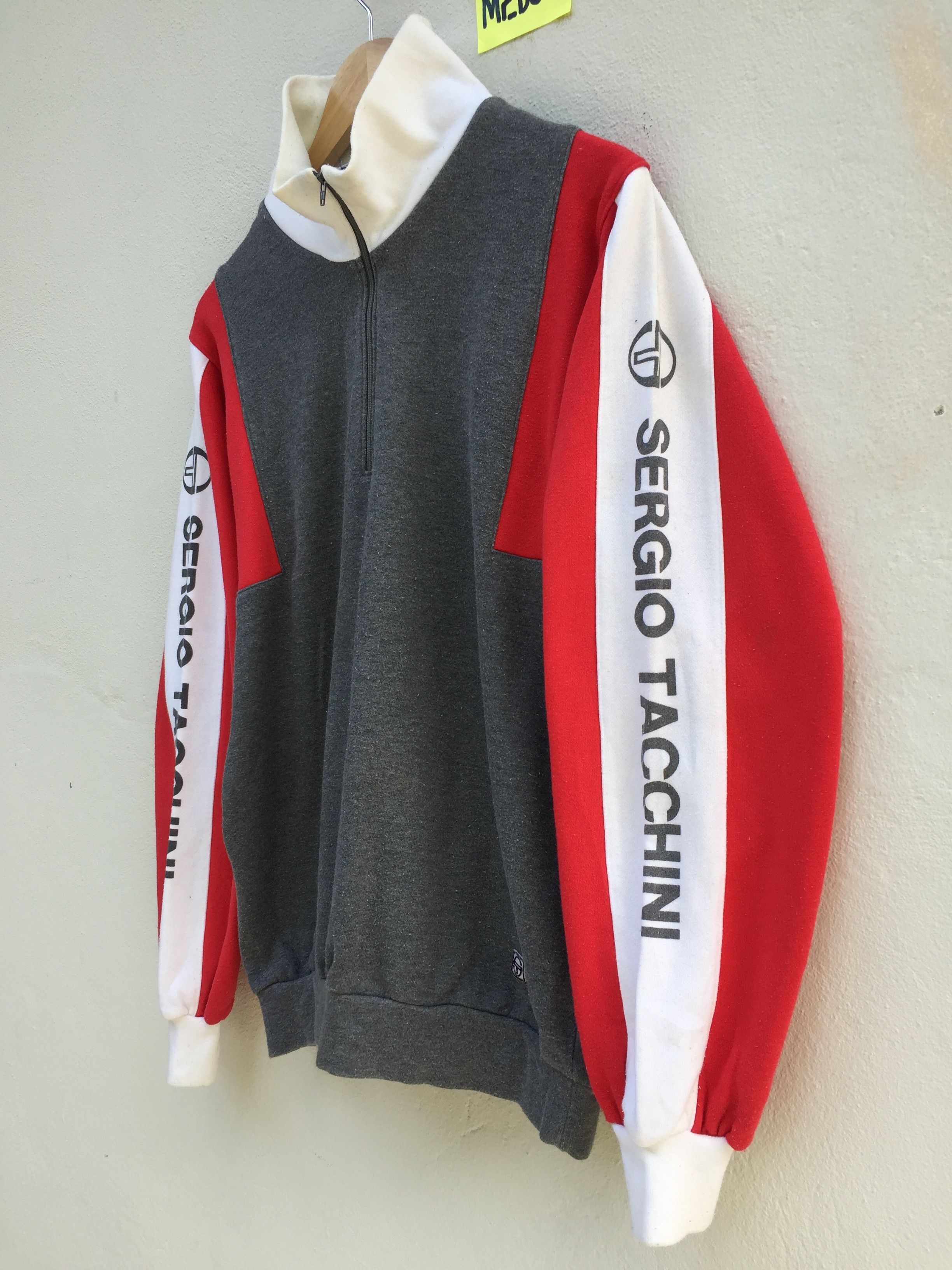 Sergio Tacchini Sergio Tacchini Vintage Trainer Jacket Size US M / EU 48-50 / 2 - 3 Thumbnail