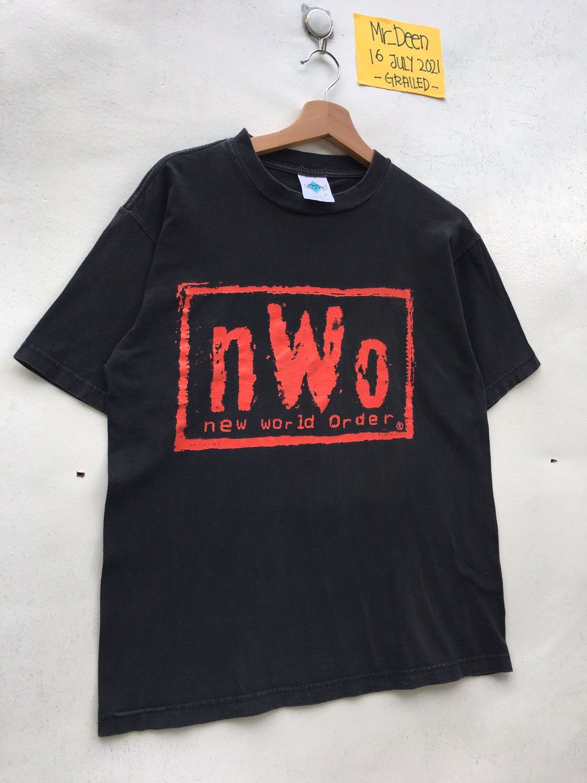 Vintage Vtg 90s NWO/Wwf Wrestling New World Order Tee Size US M / EU 48-50 / 2 - 3 Thumbnail