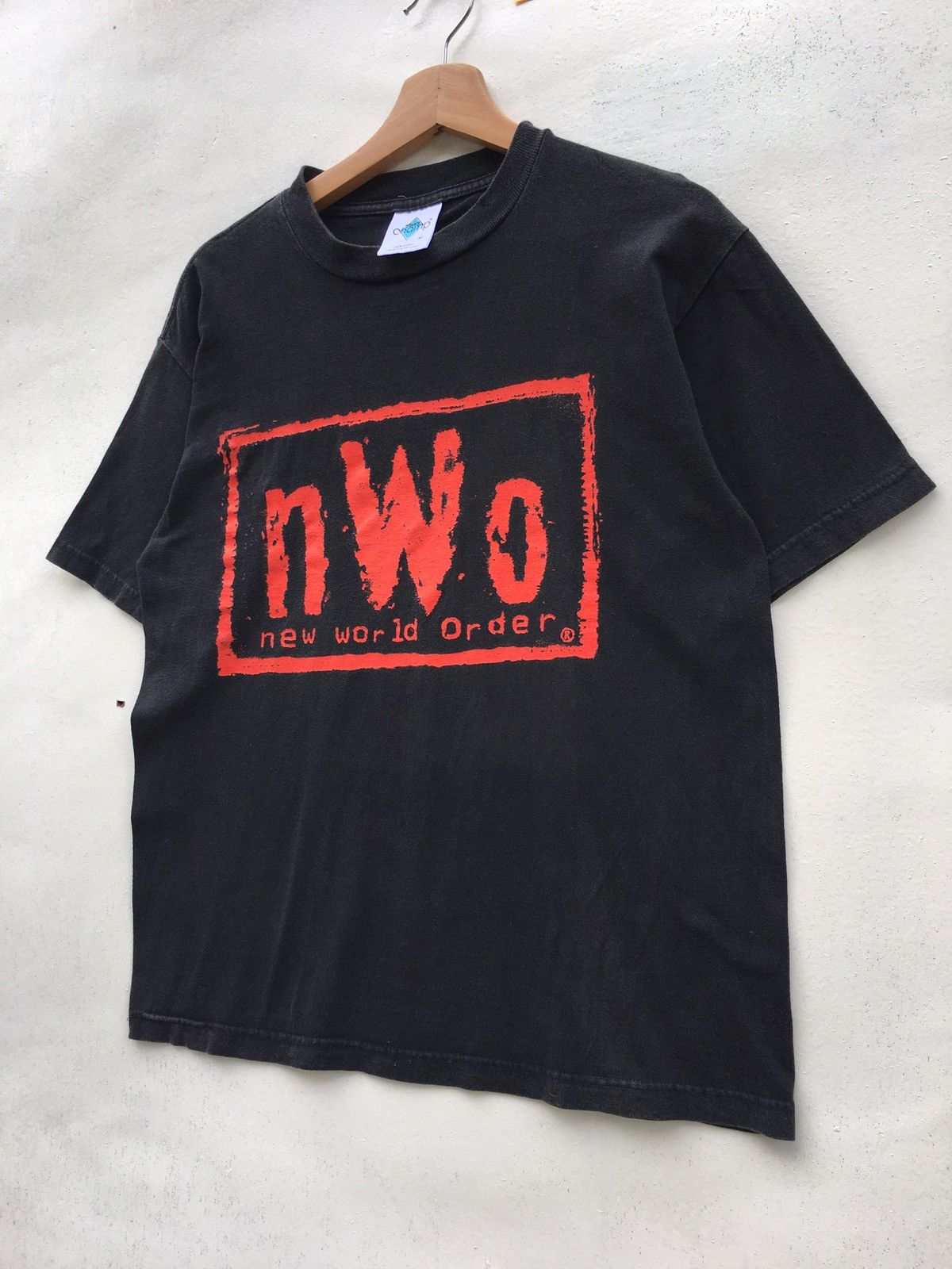 Vintage Vtg 90s NWO/Wwf Wrestling New World Order Tee Size US M / EU 48-50 / 2 - 4 Thumbnail