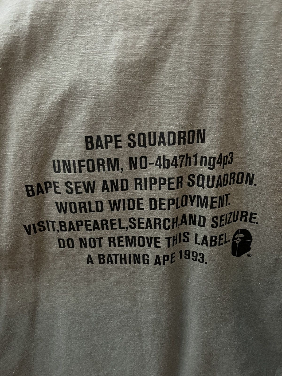 Bape Bape Washed M-65 Jacket Size US L / EU 52-54 / 3 - 5 Thumbnail