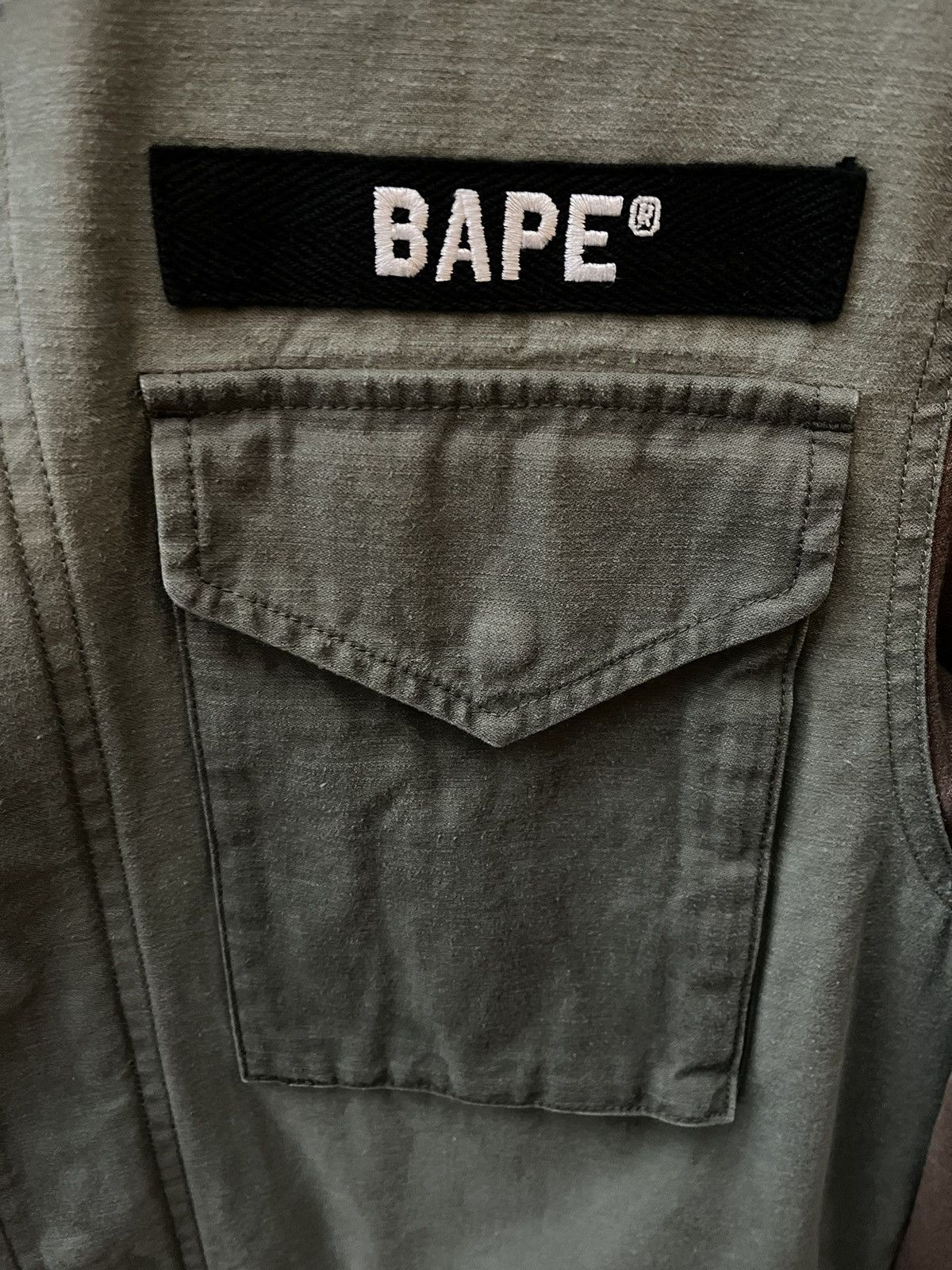 Bape Bape Washed M-65 Jacket Size US L / EU 52-54 / 3 - 4 Thumbnail