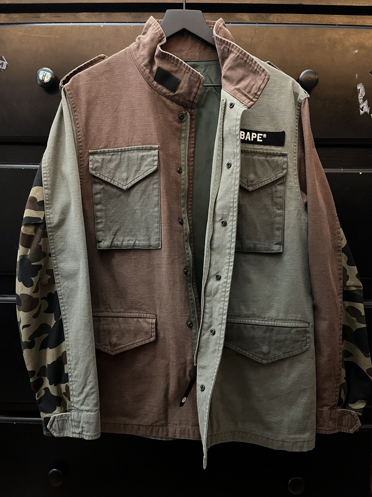 Bape Bape Washed M-65 Jacket Size US L / EU 52-54 / 3 - 2 Thumbnail