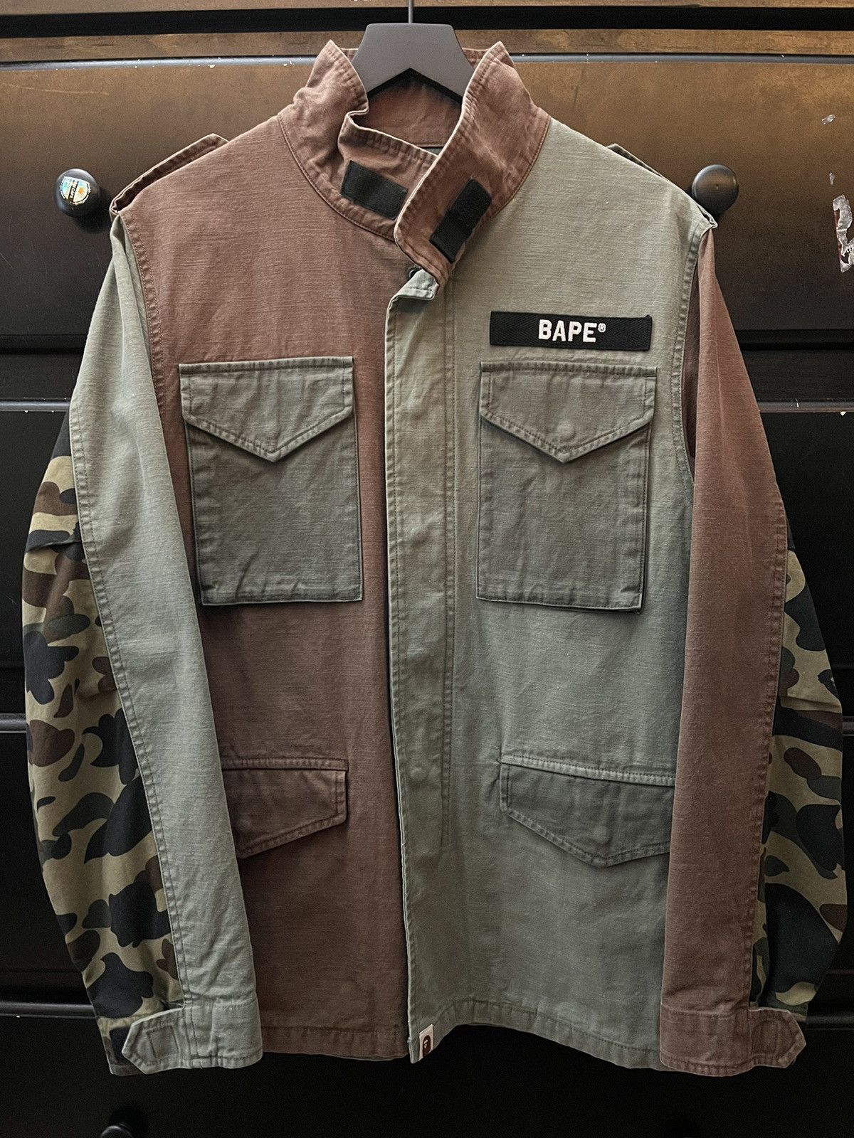 Bape Bape Washed M-65 Jacket Size US L / EU 52-54 / 3 - 1 Thumbnail