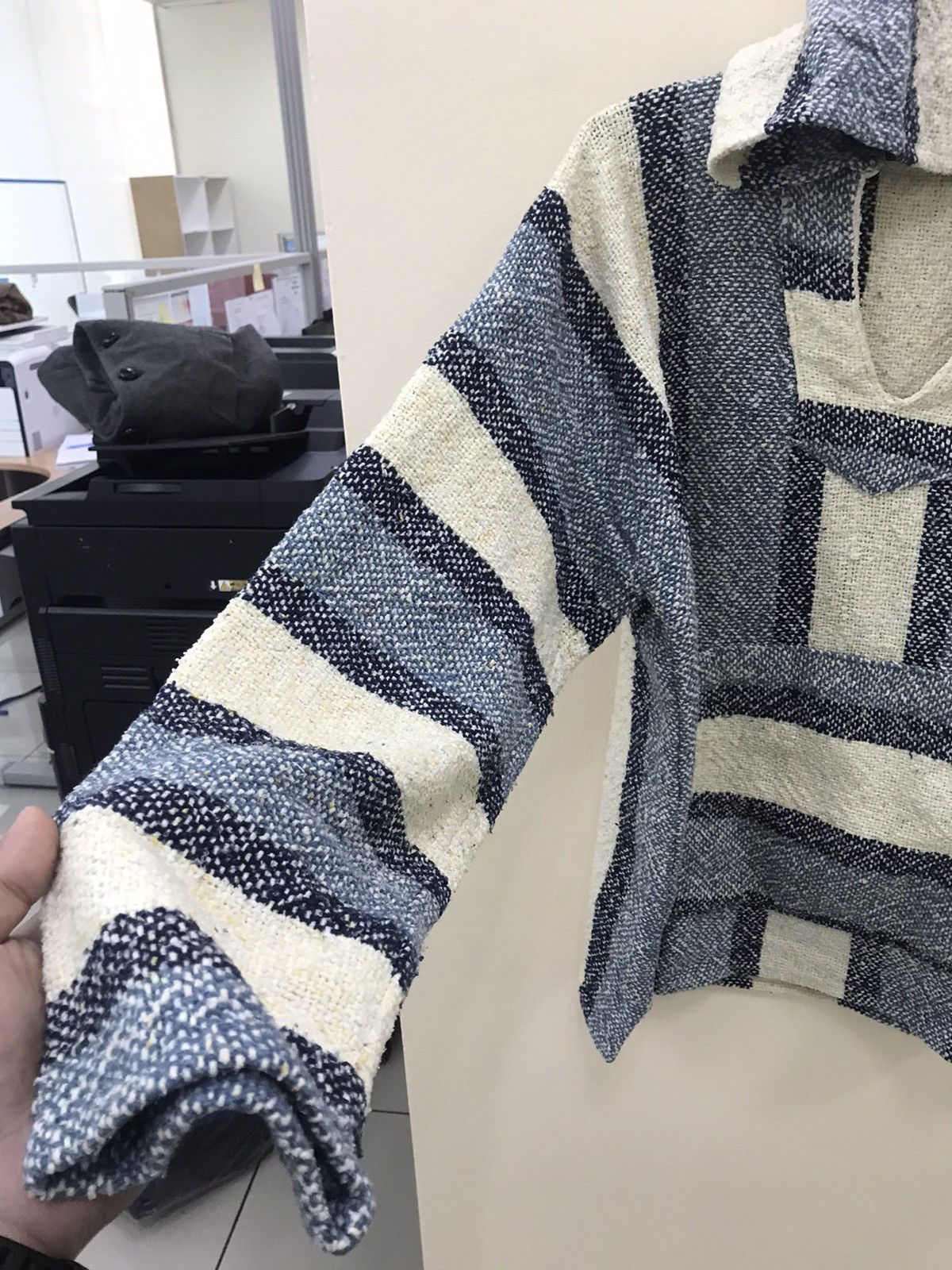 Native Vintage Mexican Baja Hoodie Pullover Size US L / EU 52-54 / 3 - 10 Thumbnail