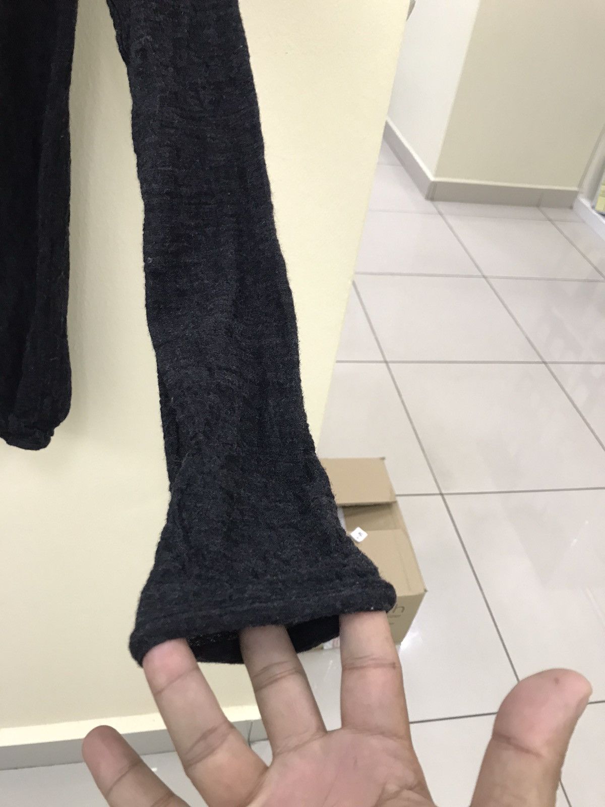 Yohji Yamamoto Yohji Yamamoto Y's Laine Wool Cardigan Size M / US 6-8 / IT 42-44 - 6 Thumbnail