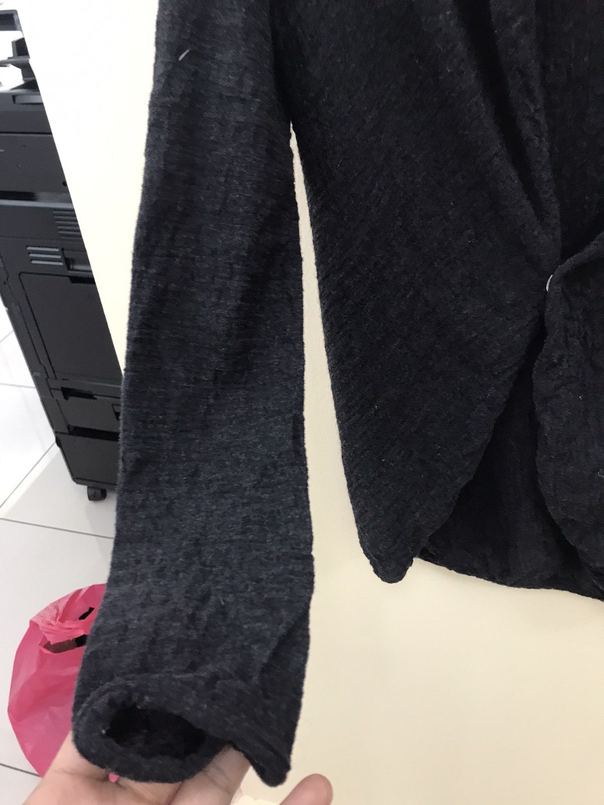 Yohji Yamamoto Yohji Yamamoto Y's Laine Wool Cardigan Size M / US 6-8 / IT 42-44 - 9 Thumbnail