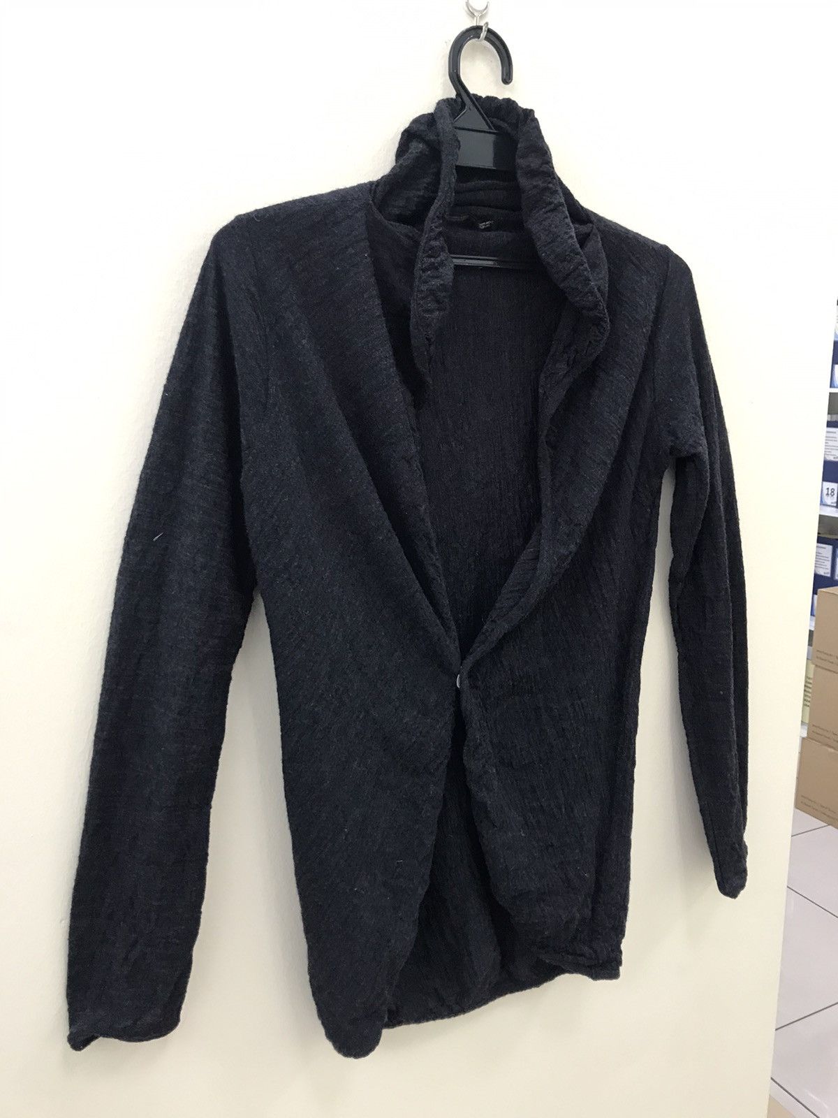 Yohji Yamamoto Yohji Yamamoto Y's Laine Wool Cardigan Size M / US 6-8 / IT 42-44 - 3 Thumbnail
