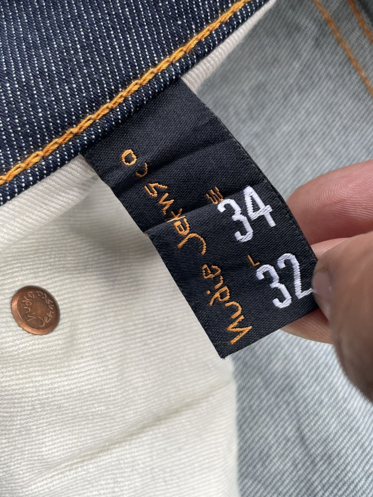 Designer × Nudie Jeans × Vintage Nudie Jeans co Denim Size US 36 / EU 52 - 17 Thumbnail