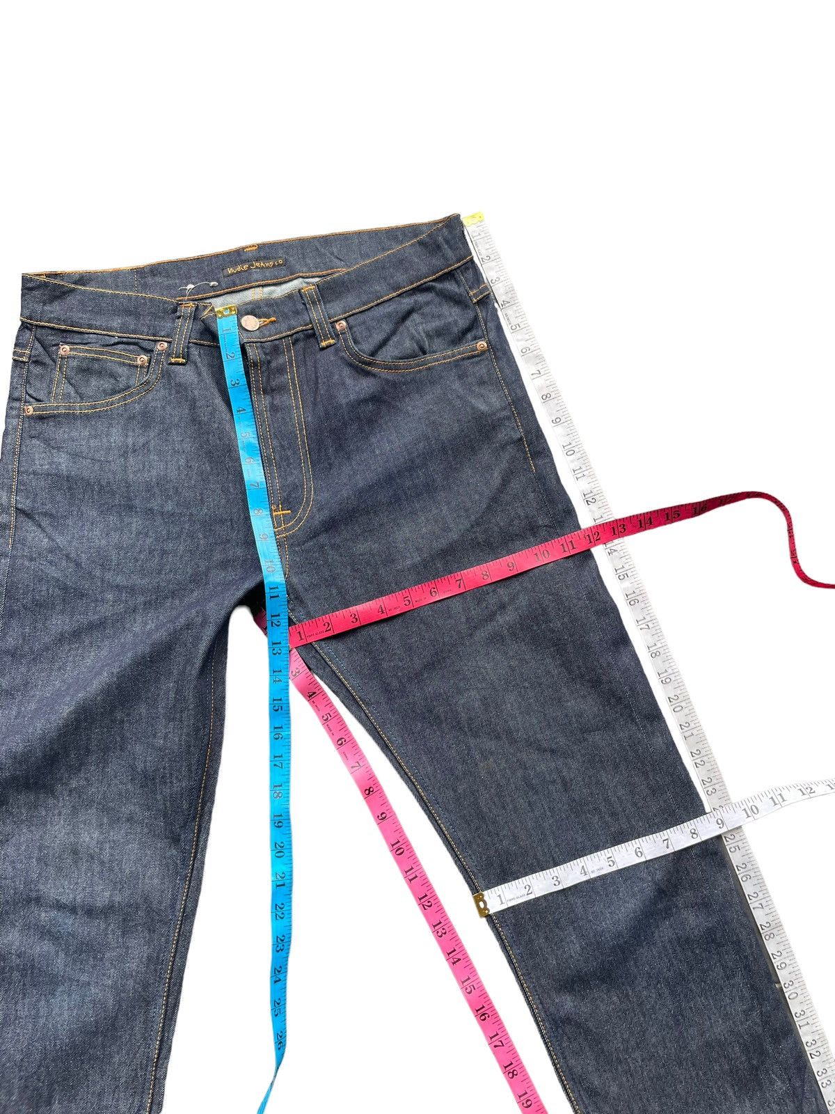 Designer × Nudie Jeans × Vintage Nudie Jeans co Denim Size US 36 / EU 52 - 24 Thumbnail