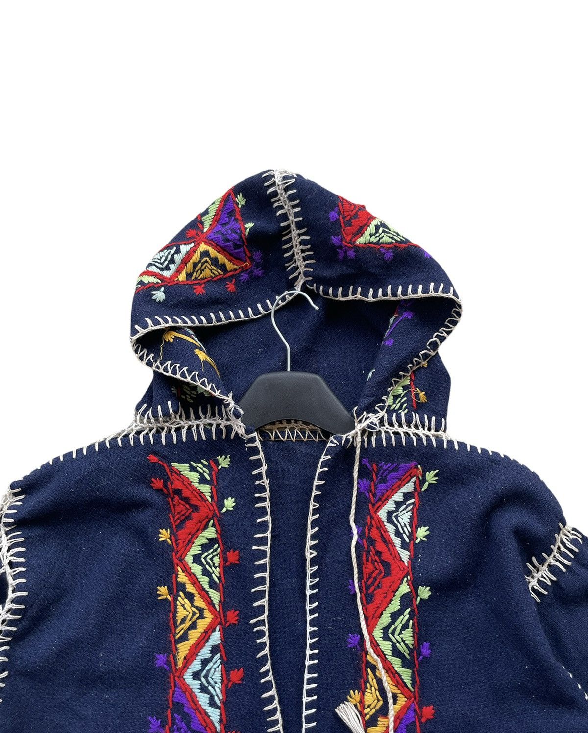 Le Grande Bleu (L.G.B.) × Native × Vintage Vintage & Rare Native Sashiko Wool Kimono Size US M / EU 48-50 / 2 - 7 Thumbnail