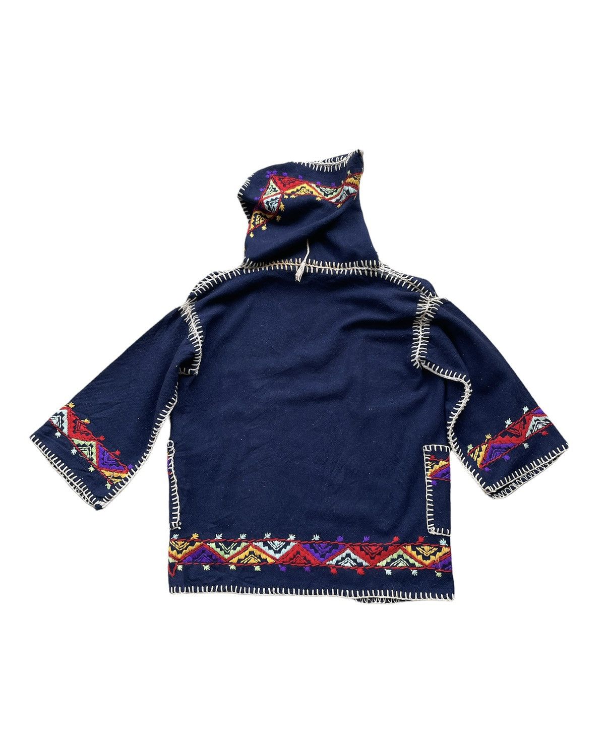 Le Grande Bleu (L.G.B.) × Native × Vintage Vintage & Rare Native Sashiko Wool Kimono Size US M / EU 48-50 / 2 - 8 Thumbnail