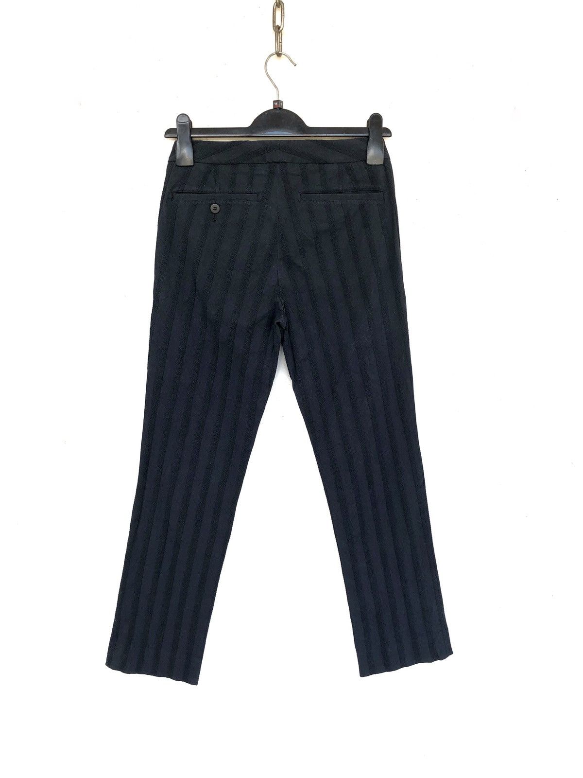 Issey Miyake GRAILED🔥Issey Miyake Striped Straight Cut Pants Size US 28 / EU 44 - 6 Thumbnail
