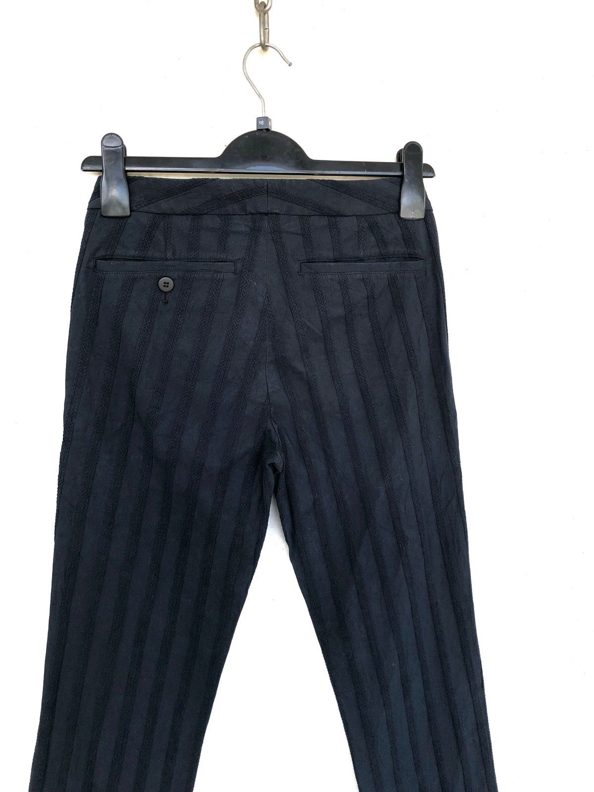 Issey Miyake GRAILED🔥Issey Miyake Striped Straight Cut Pants Size US 28 / EU 44 - 7 Thumbnail