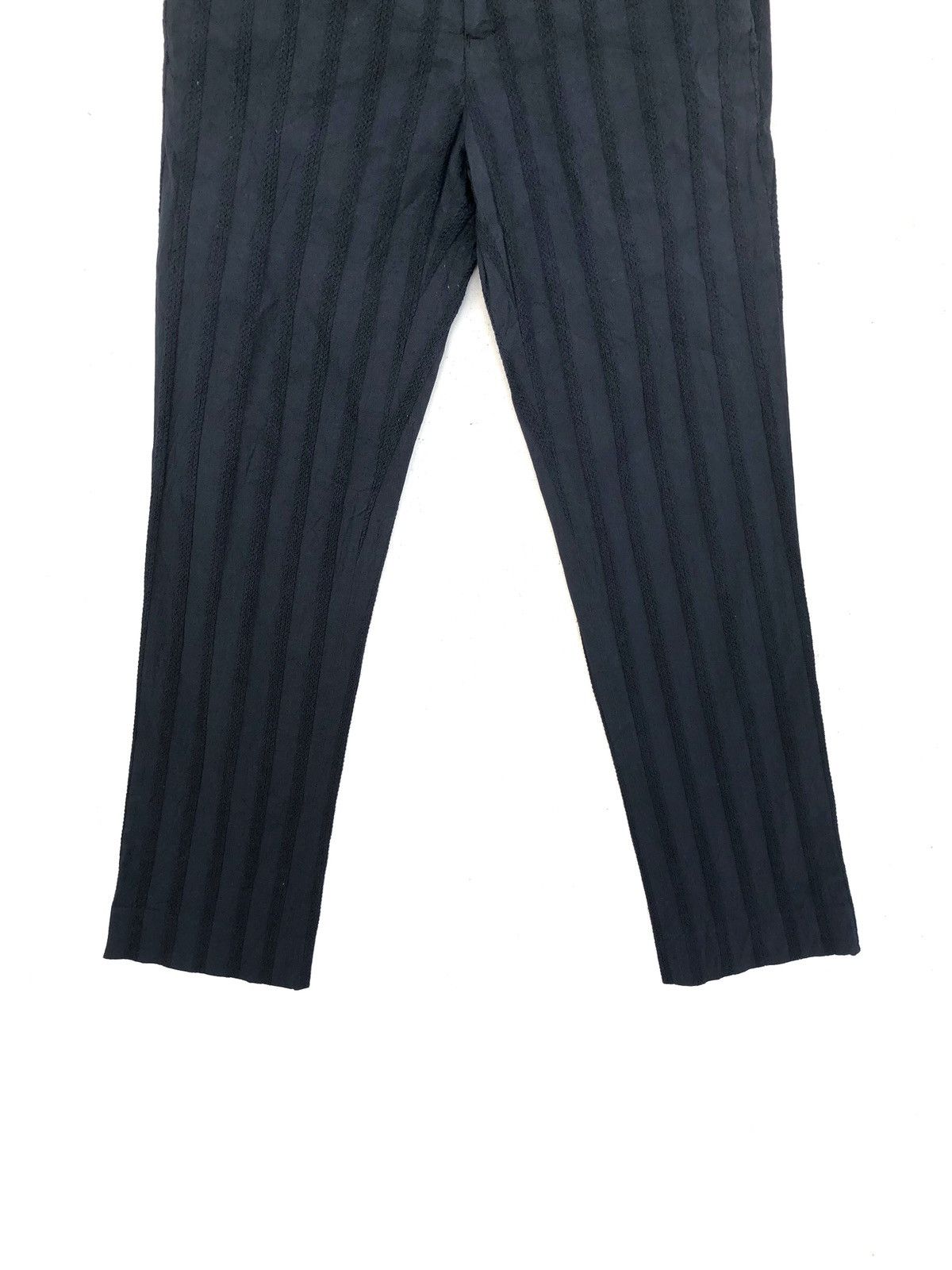 Issey Miyake GRAILED🔥Issey Miyake Striped Straight Cut Pants Size US 28 / EU 44 - 5 Thumbnail