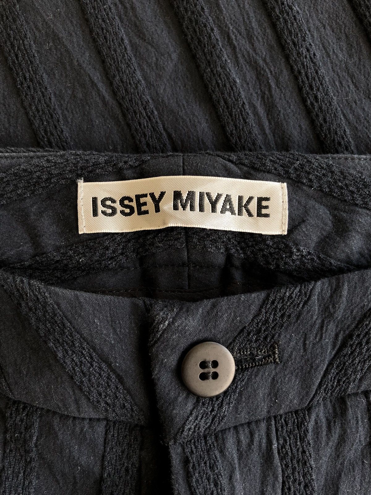 Issey Miyake GRAILED🔥Issey Miyake Striped Straight Cut Pants Size US 28 / EU 44 - 9 Thumbnail